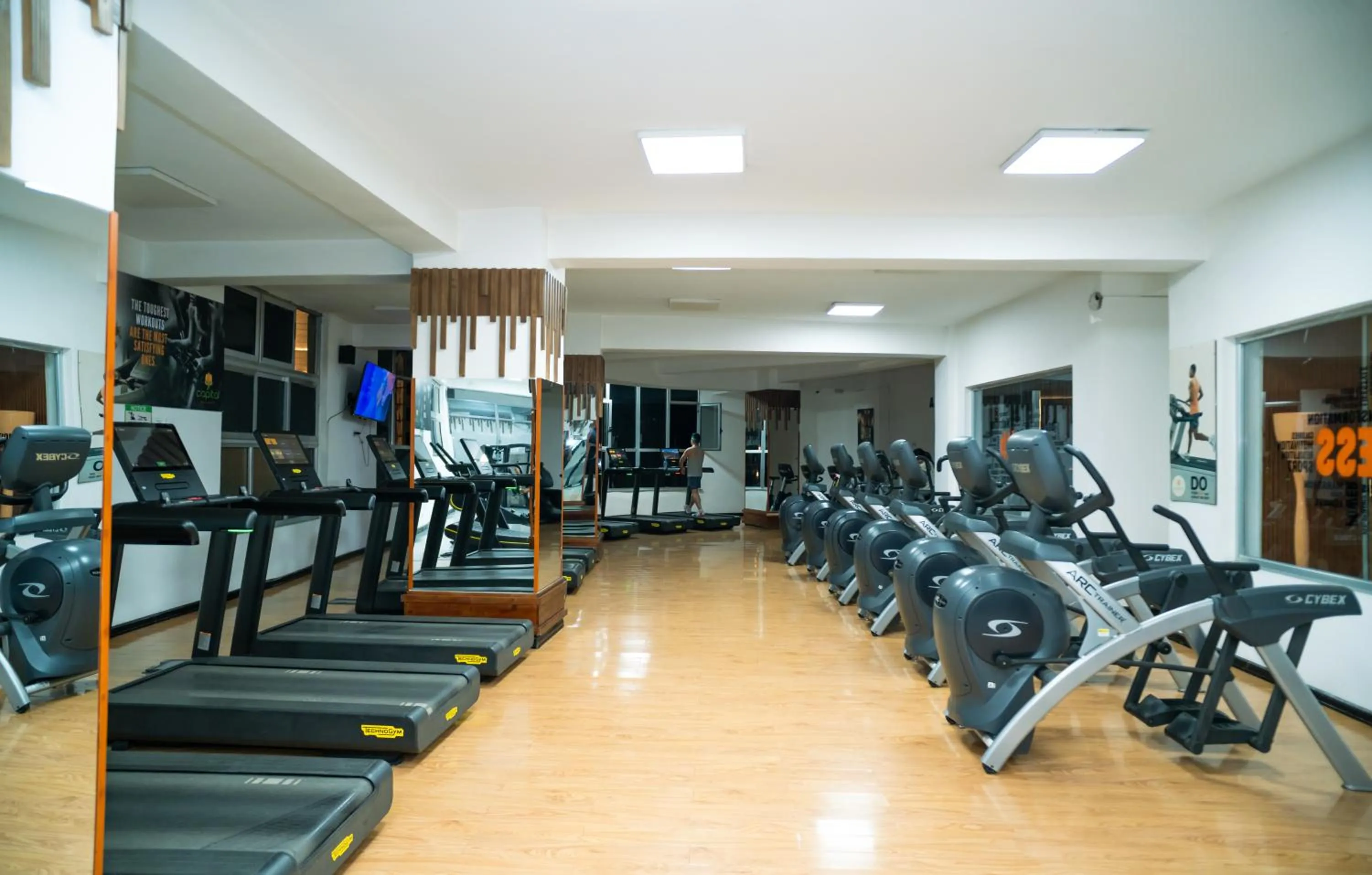 Fitness centre/facilities in Capital Hotel and Spa