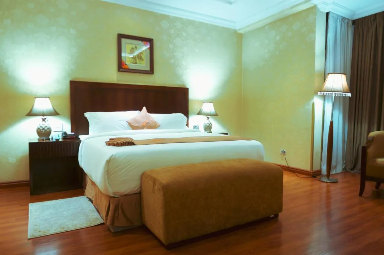 Bedroom, Bed in Capital Hotel and Spa