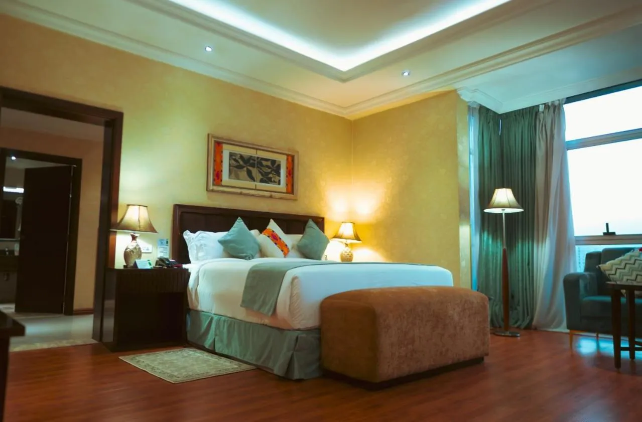 Photo of the whole room, Bed in Capital Hotel and Spa