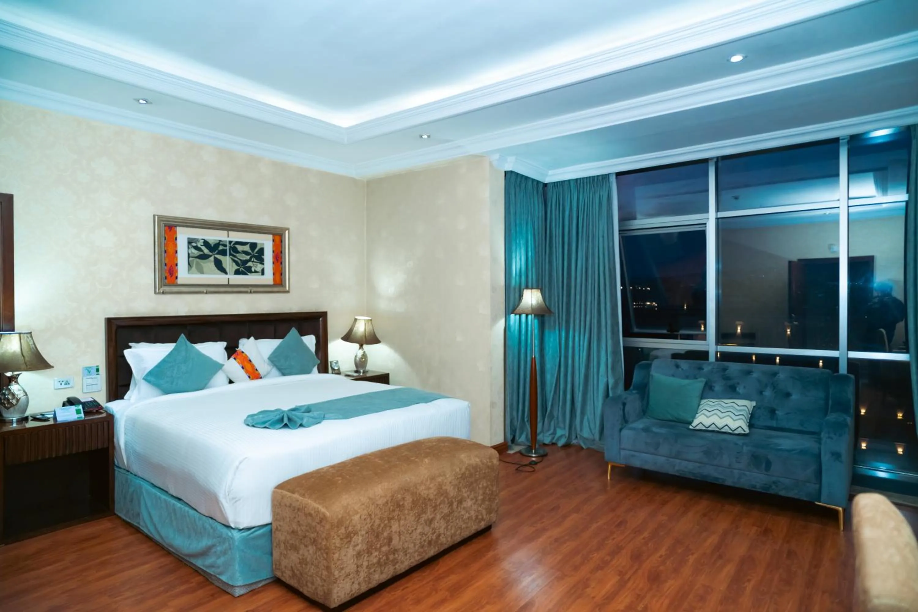 Bedroom, Bed in Capital Hotel and Spa