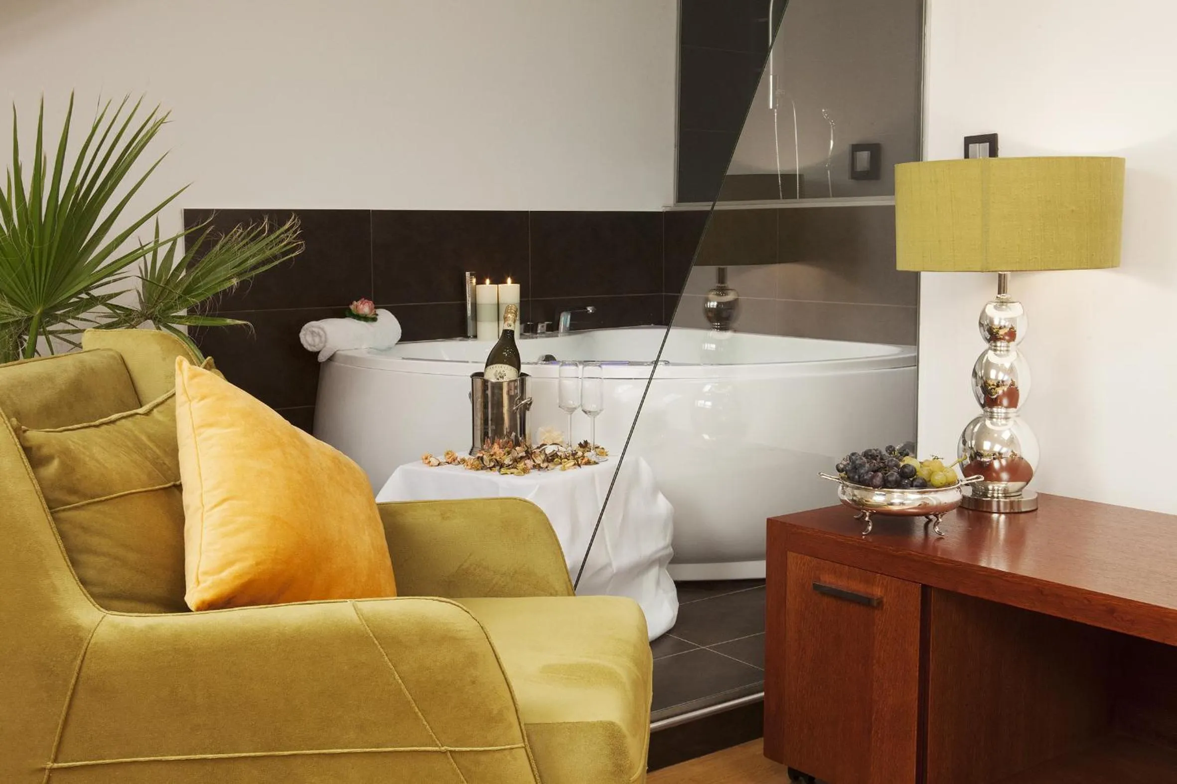 Seating area in Garden Spa Boutique Hotel