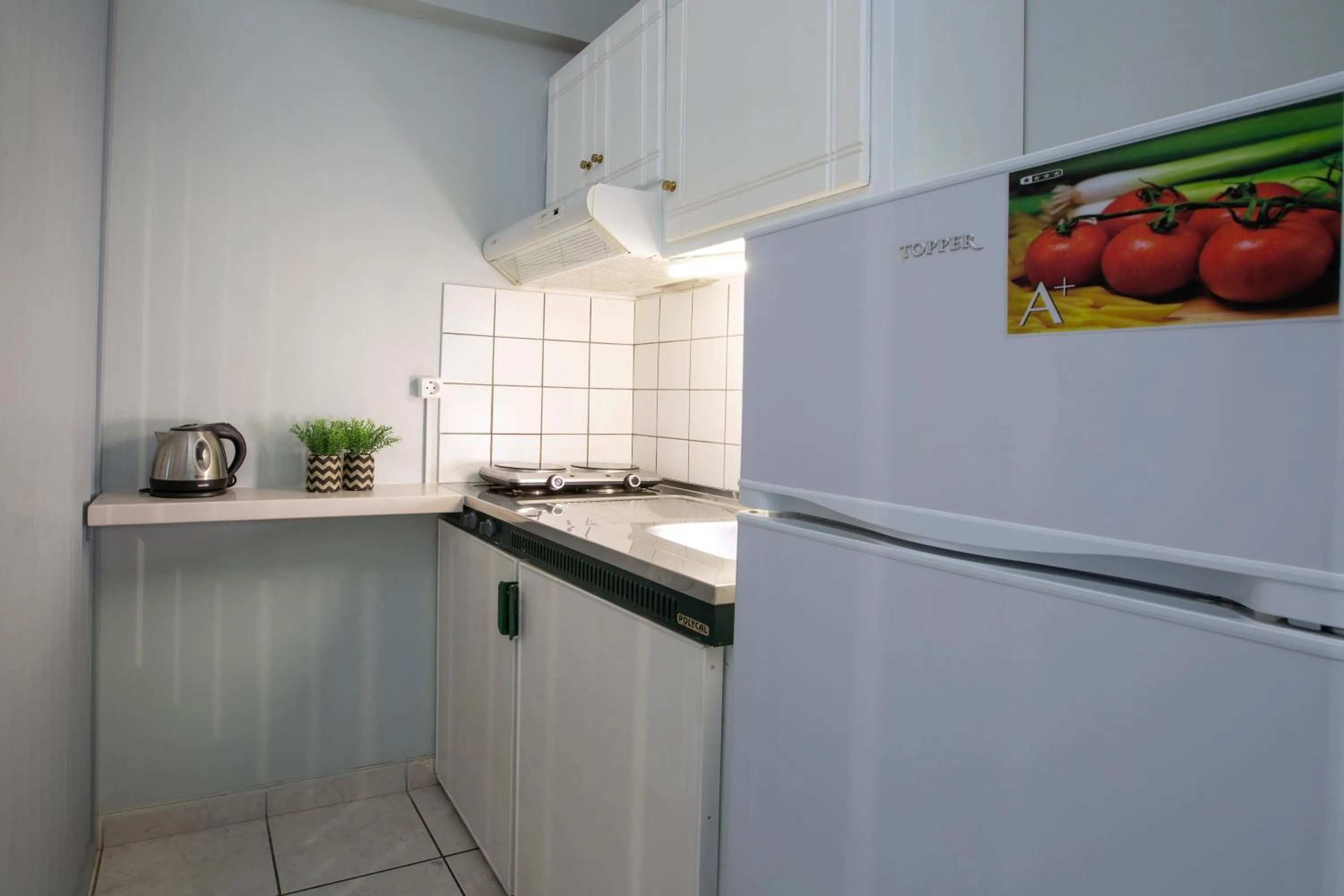 Kitchen or kitchenette in Captain Nick Aparthotel