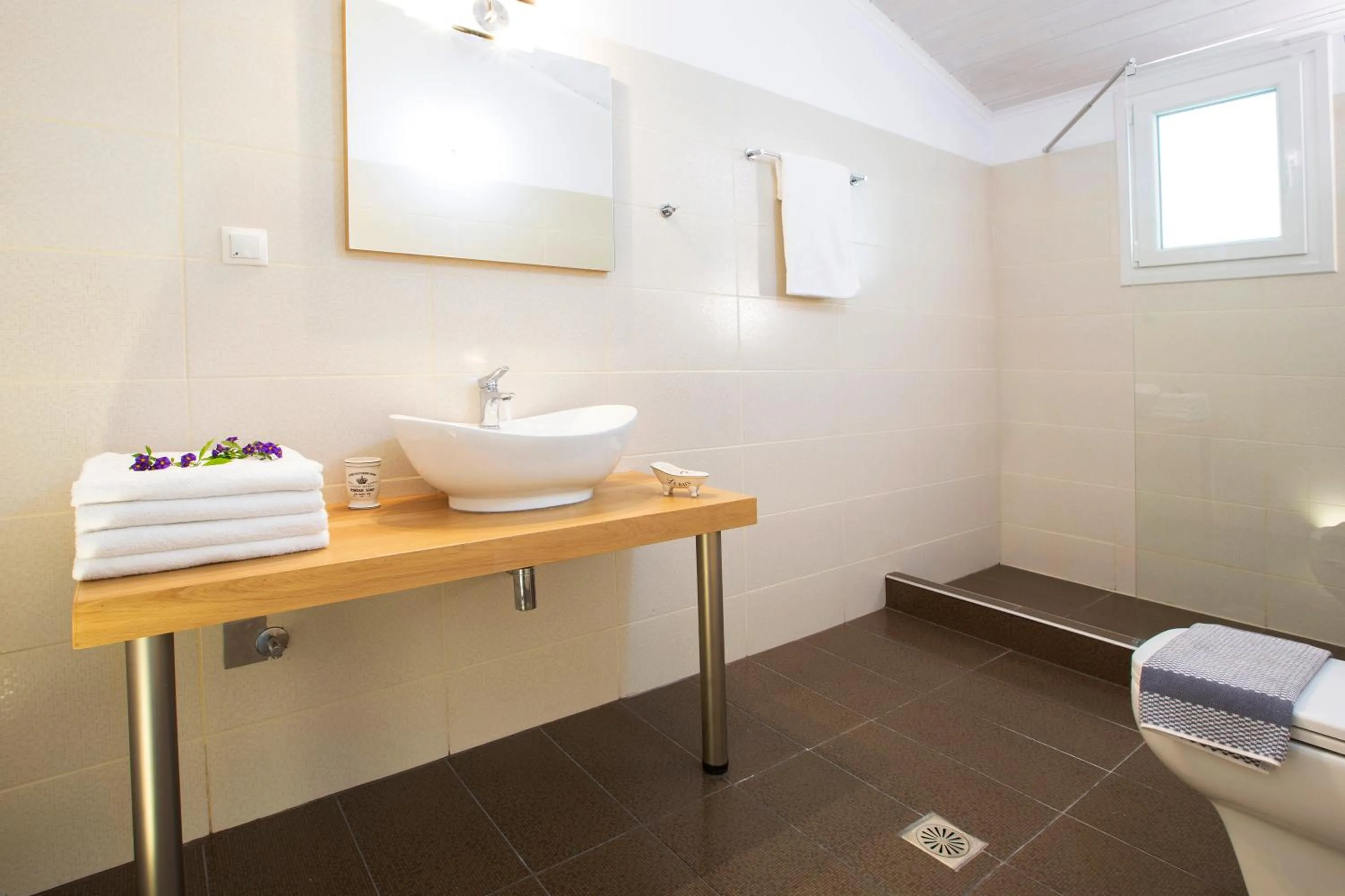 Shower in Captain Nick Aparthotel