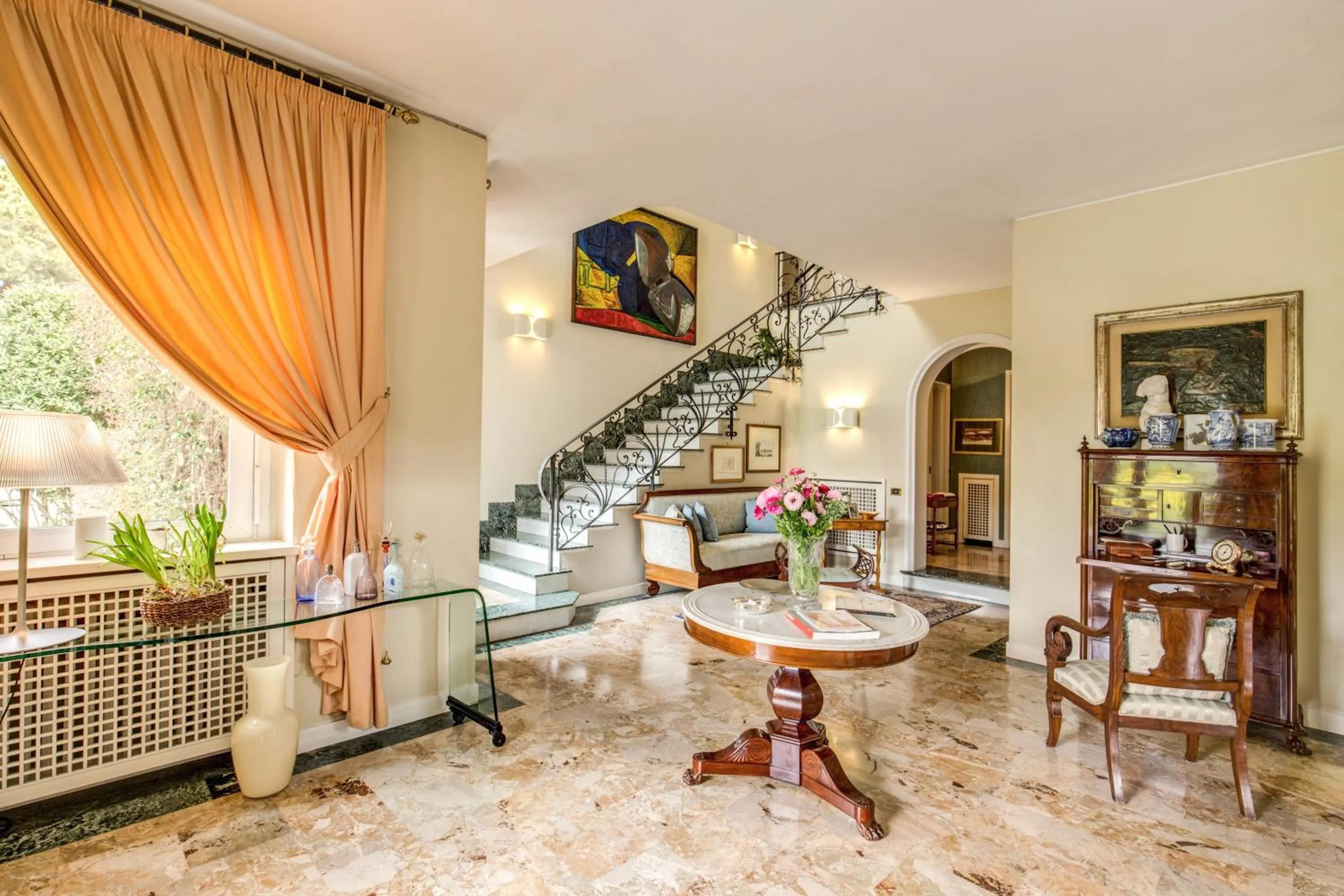 Decorative detail in La Gaura Guest House