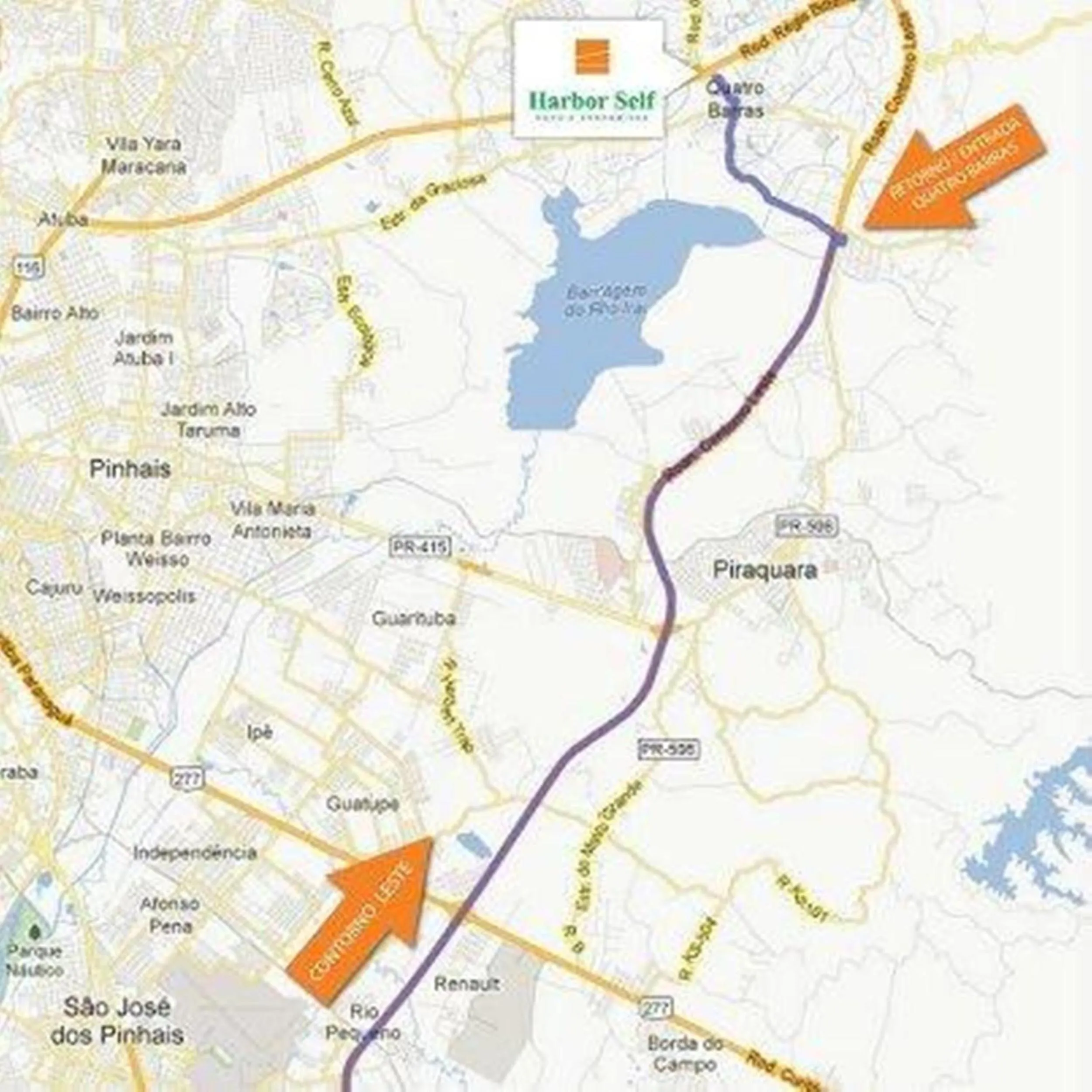 Bird's eye view in Harbor Self Graciosa Hotel