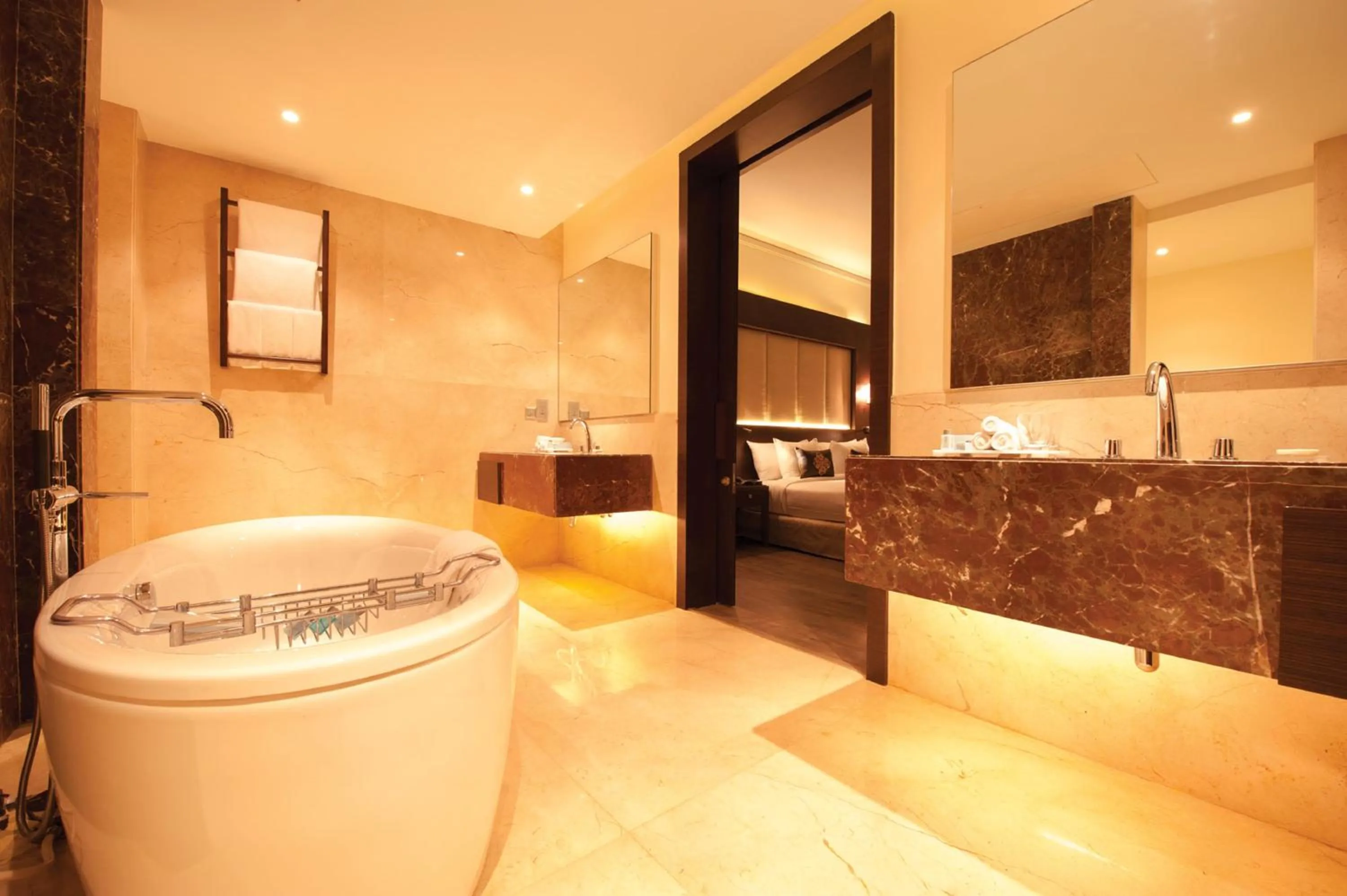 Toilet in Radisson Blu Plaza Hotel Mysore