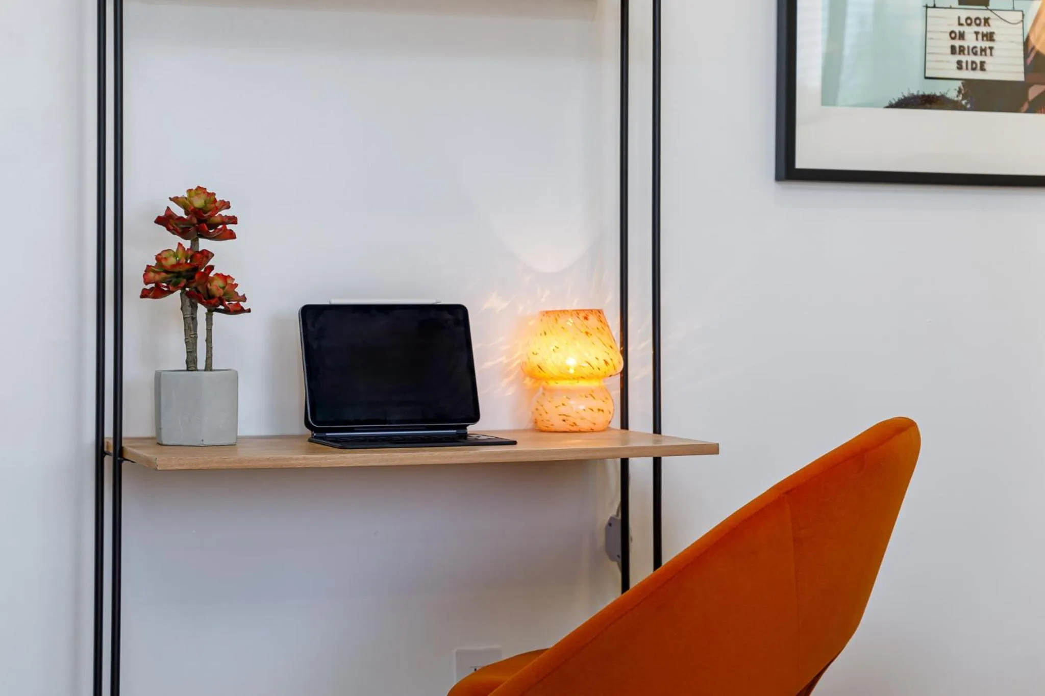 Seating area in Quail Park Lodge