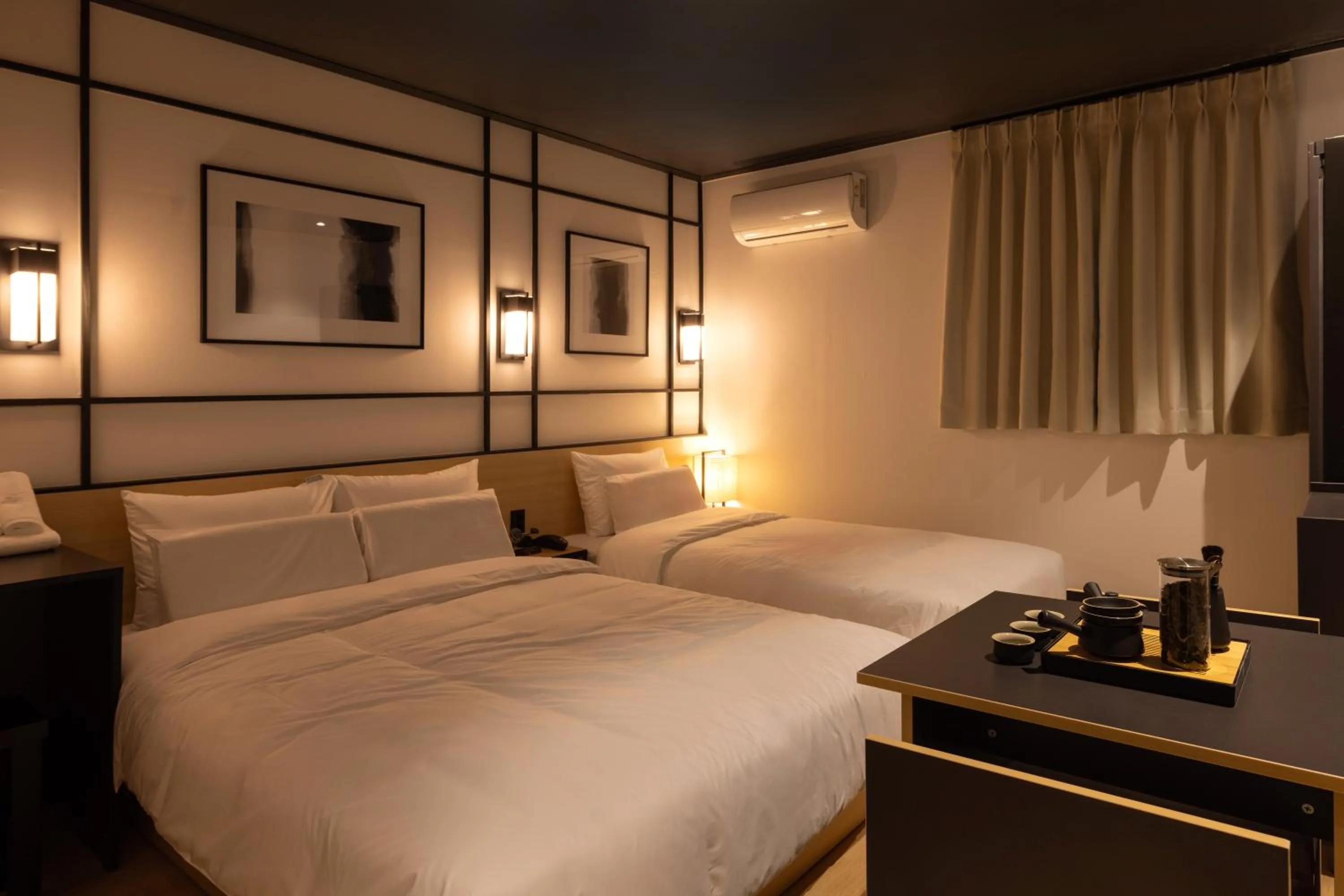 Bed in Mitasuya Ryokan Hotel Incheon by Aank