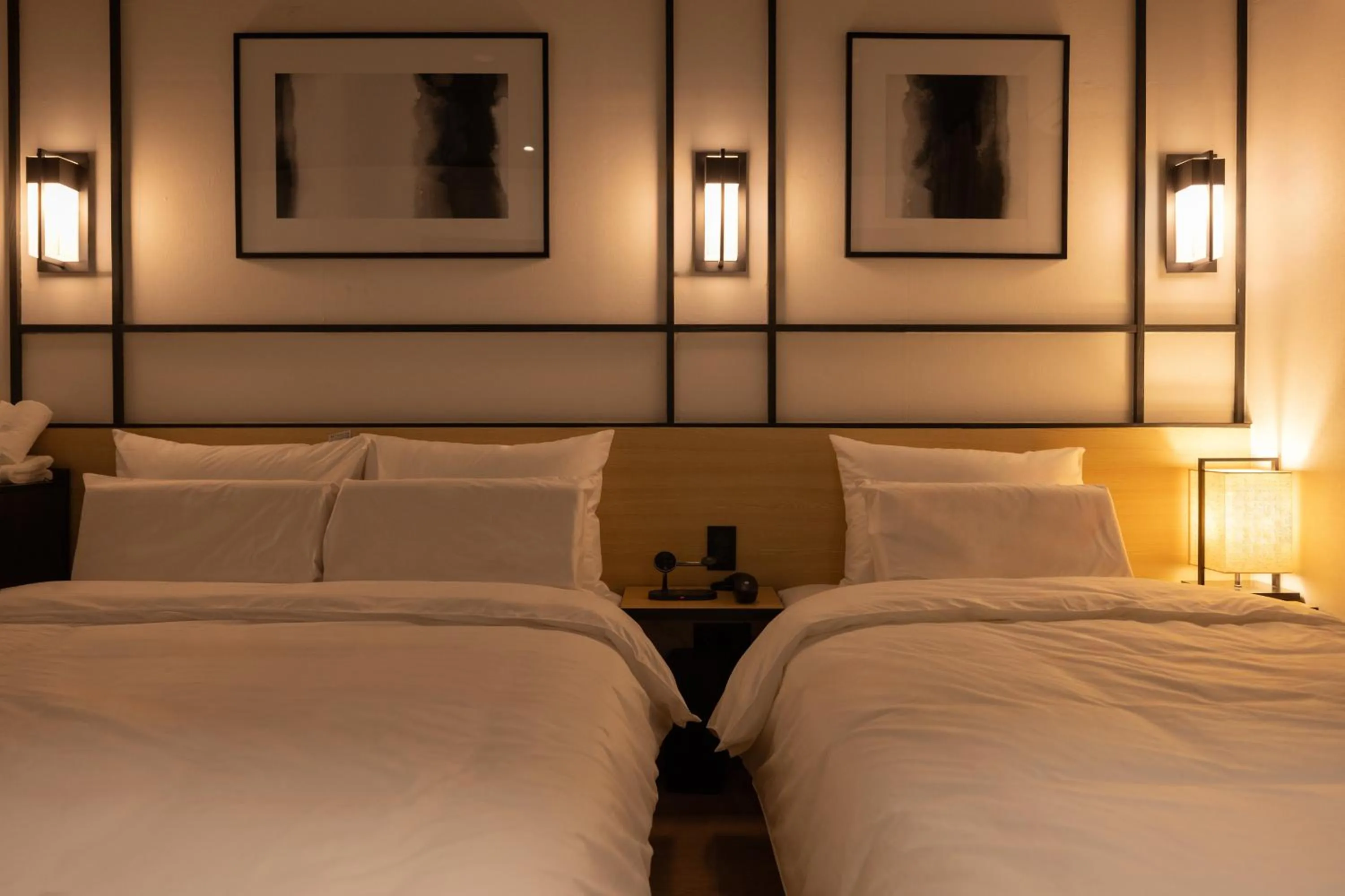 Bed in Mitasuya Ryokan Hotel Incheon by Aank