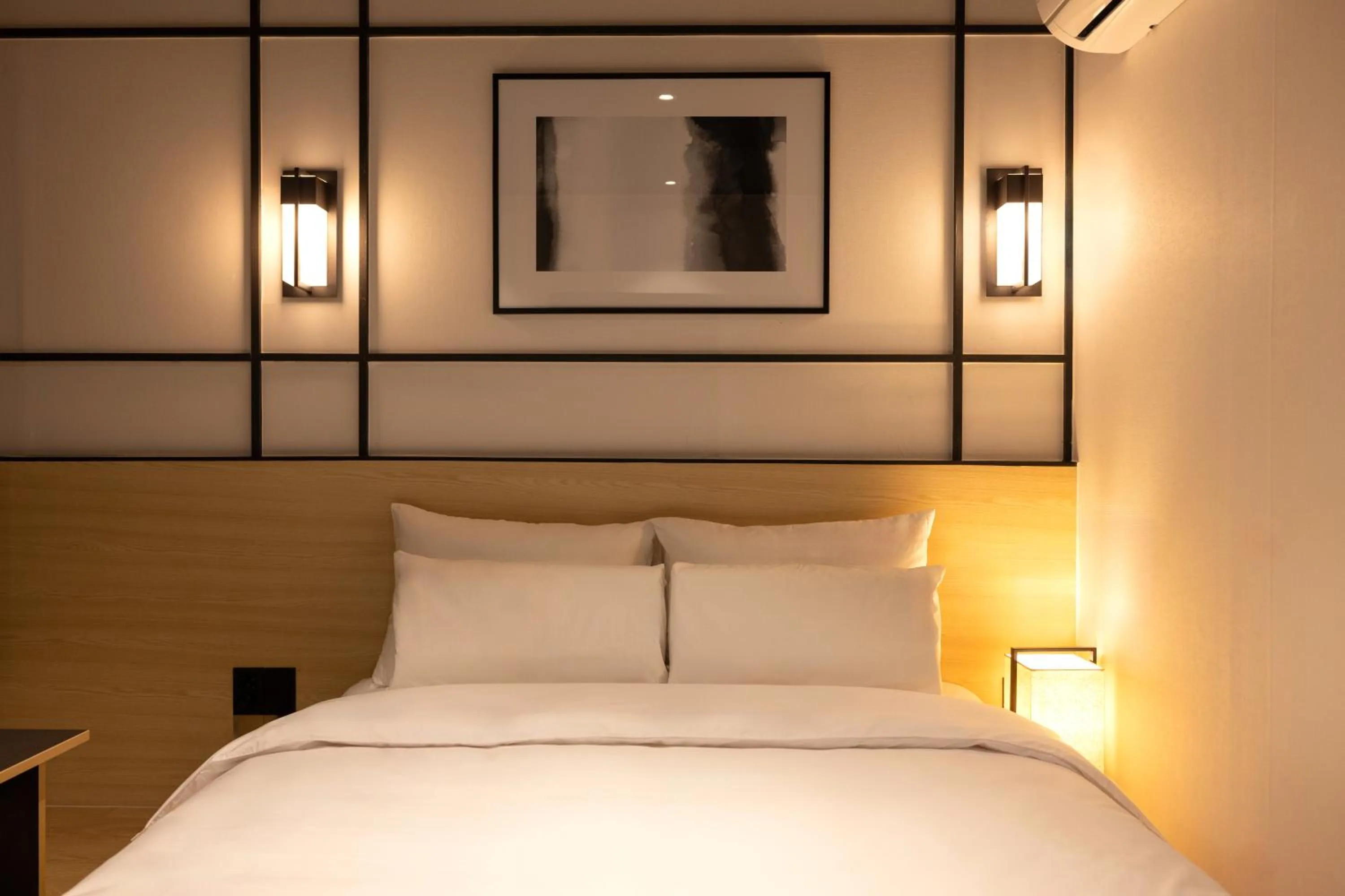 Bed in Mitasuya Ryokan Hotel Incheon by Aank