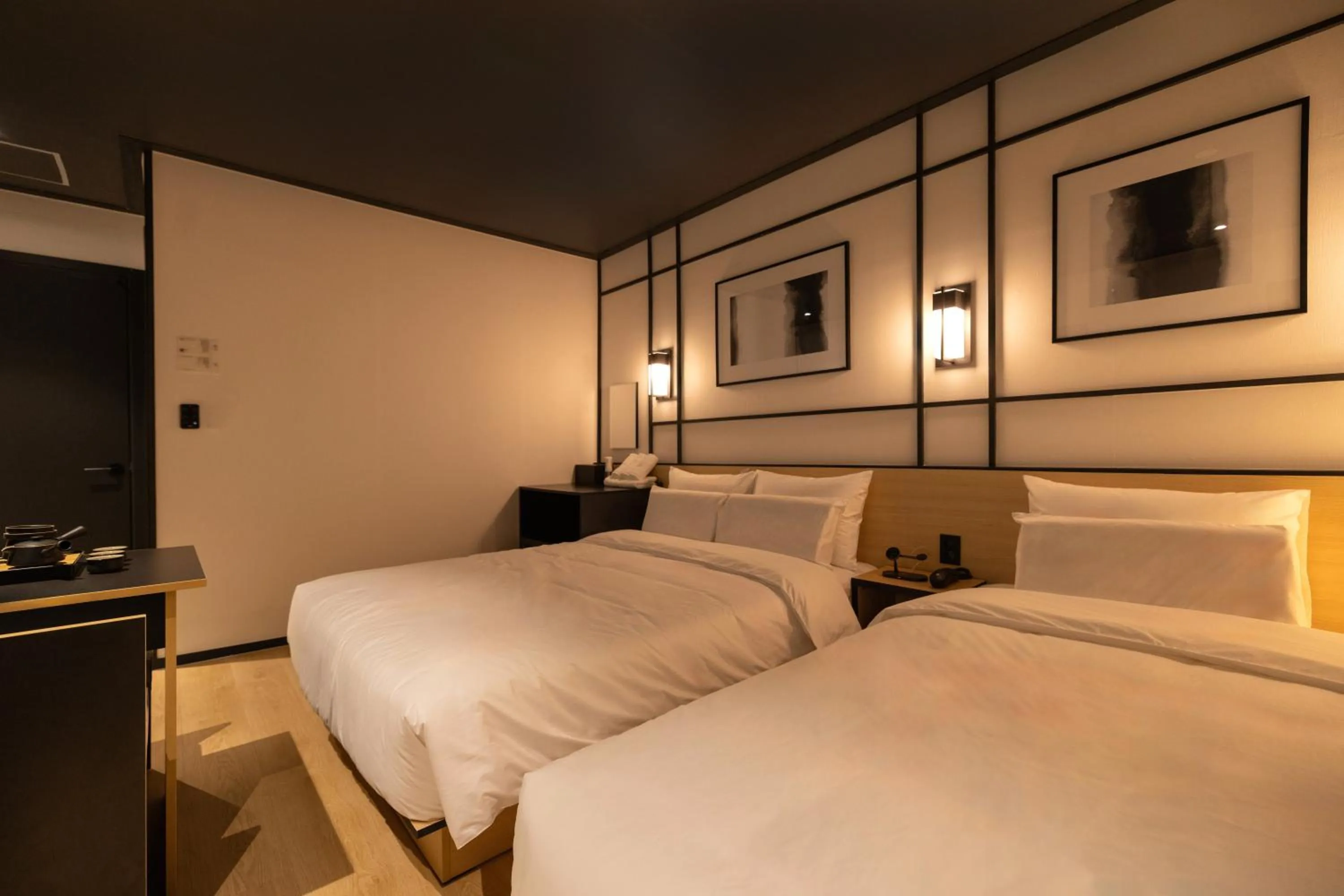 Bed in Mitasuya Ryokan Hotel Incheon by Aank