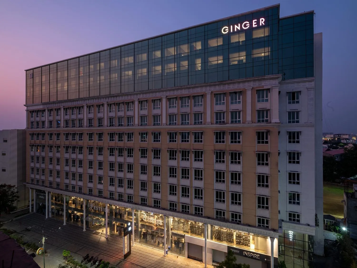 Property building in Ginger Nagpur Airport Road