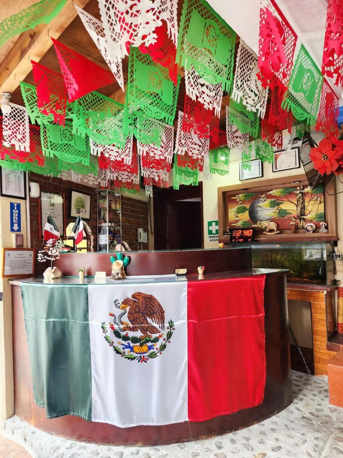 Lobby or reception in Posada Arny