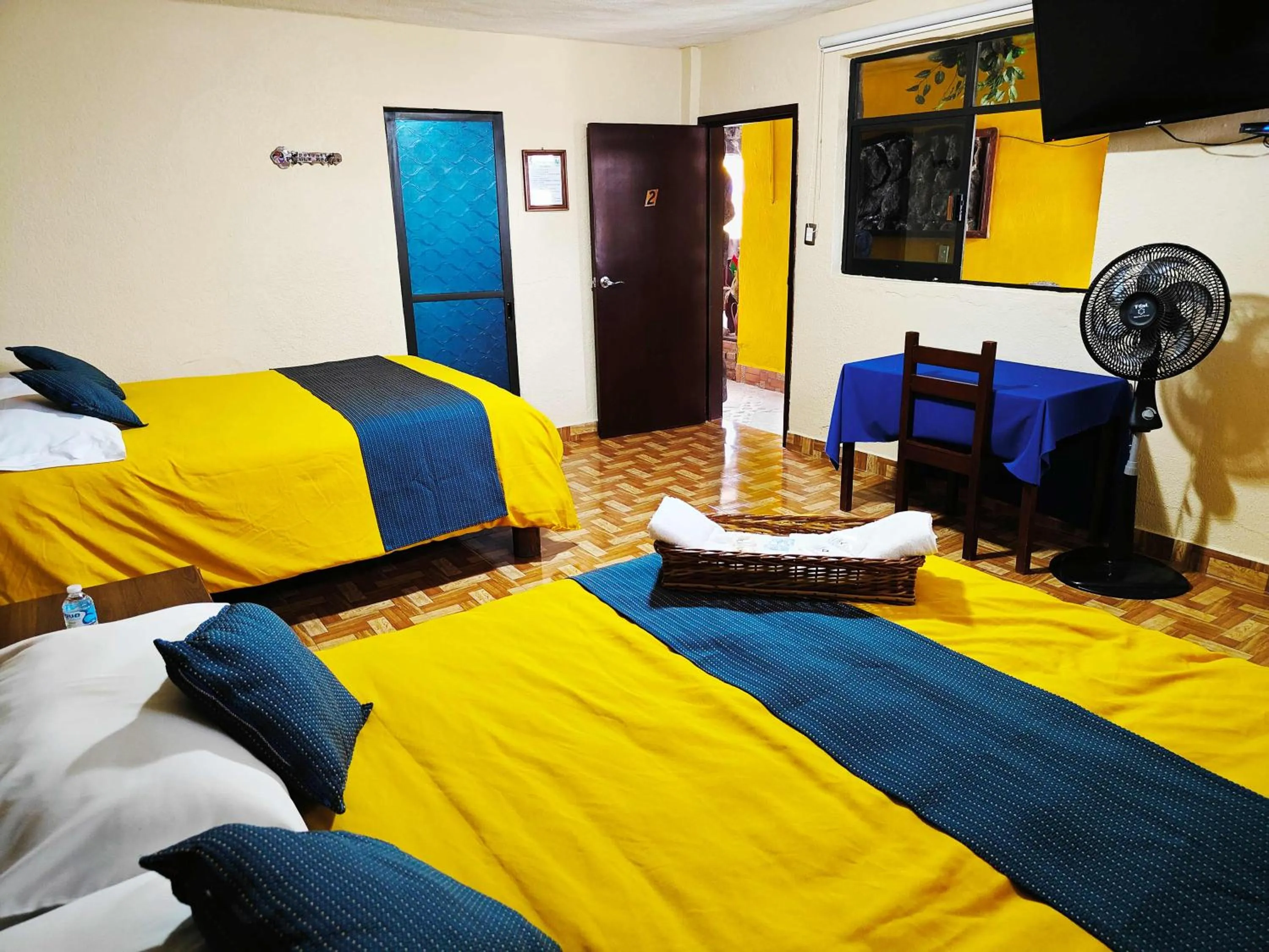 Area and facilities, Bed in Posada Arny