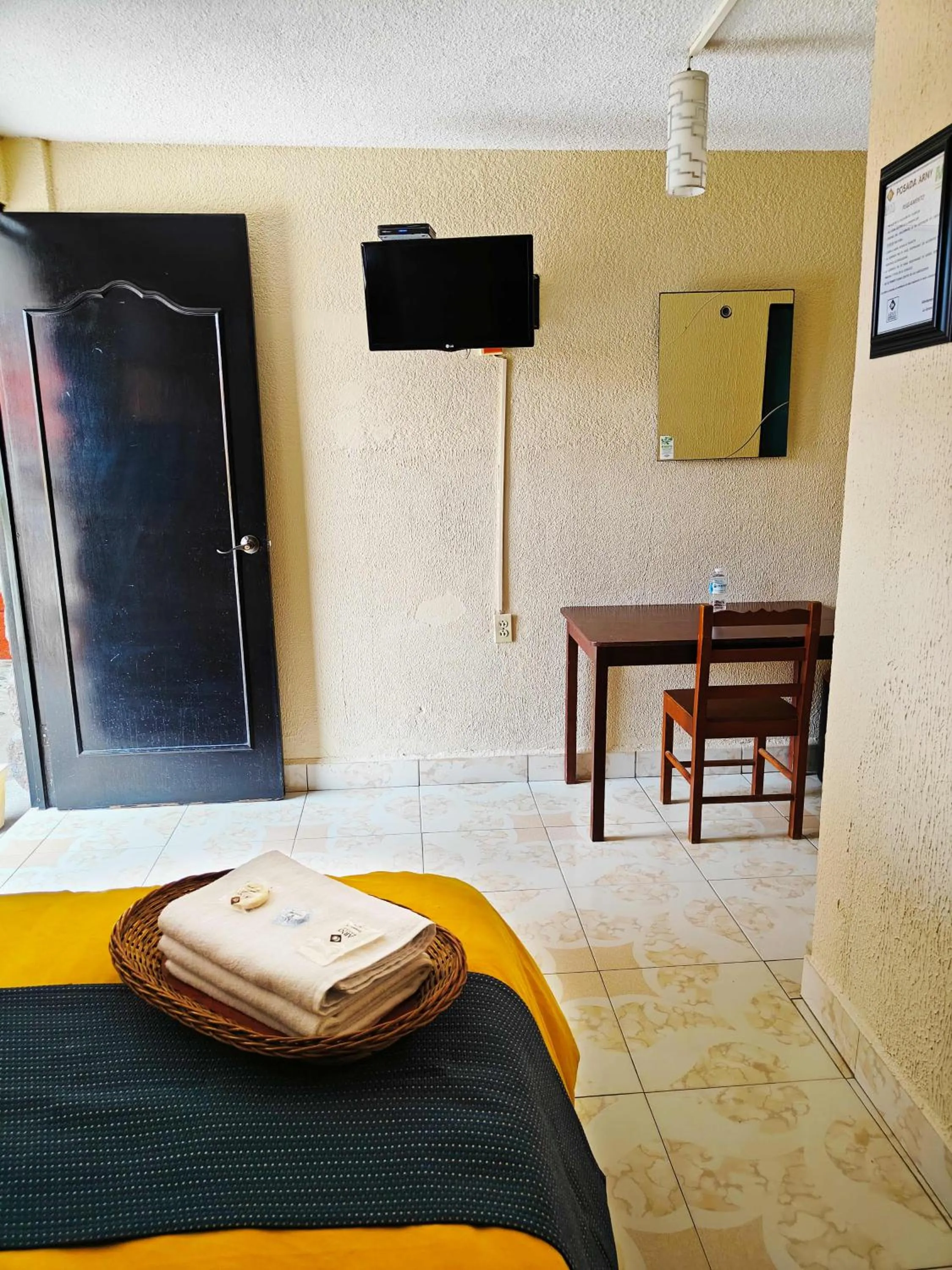 Area and facilities, Bed in Posada Arny