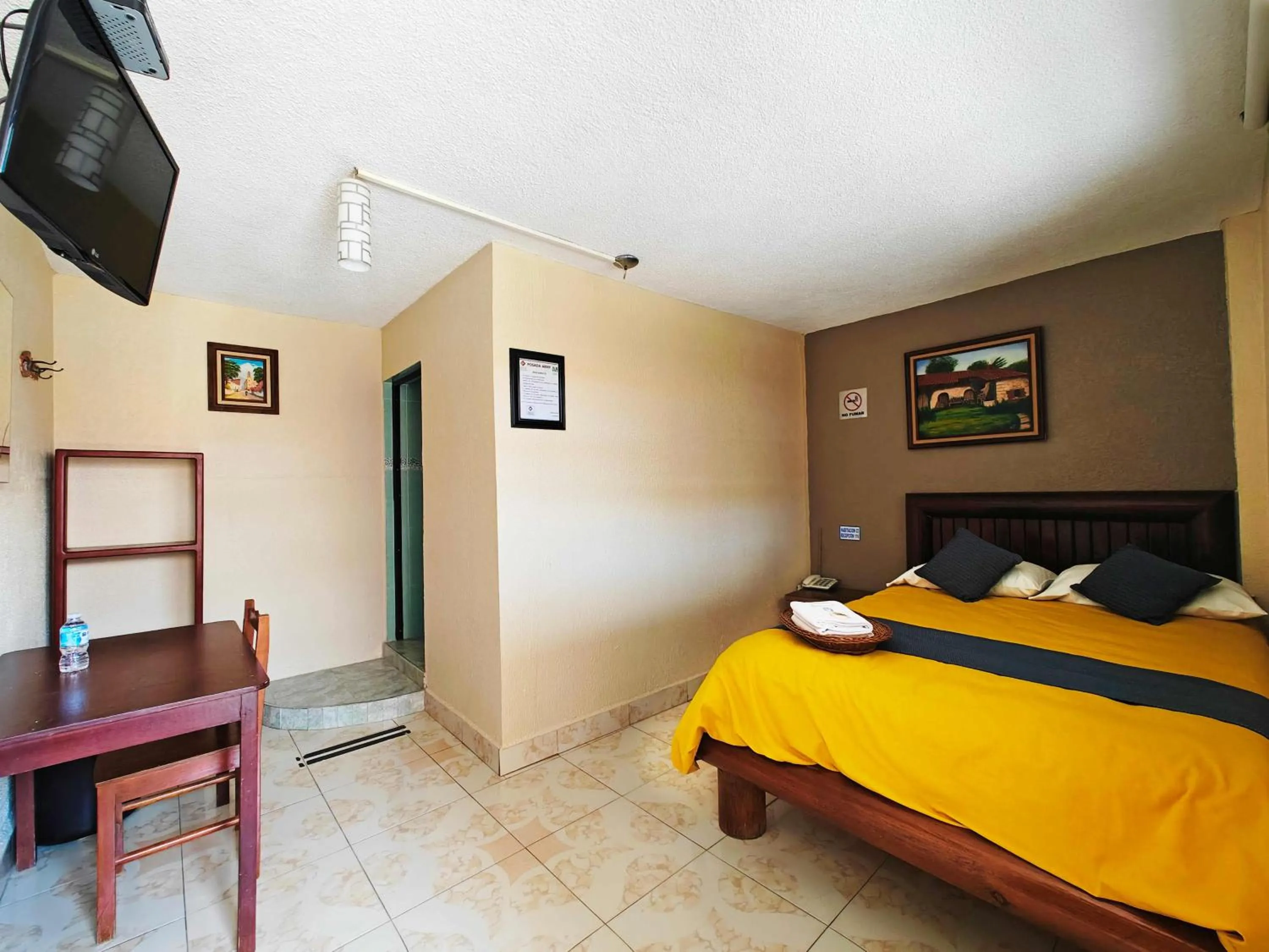 Area and facilities, Bed in Posada Arny
