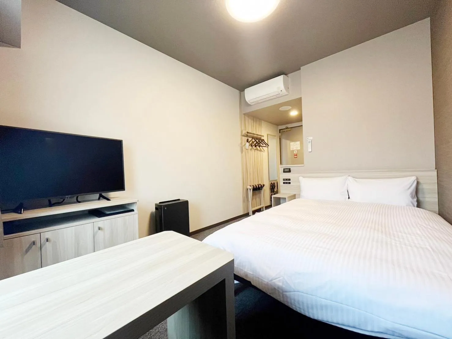 Photo of the whole room, Bed in Hotel Route Inn Rifu