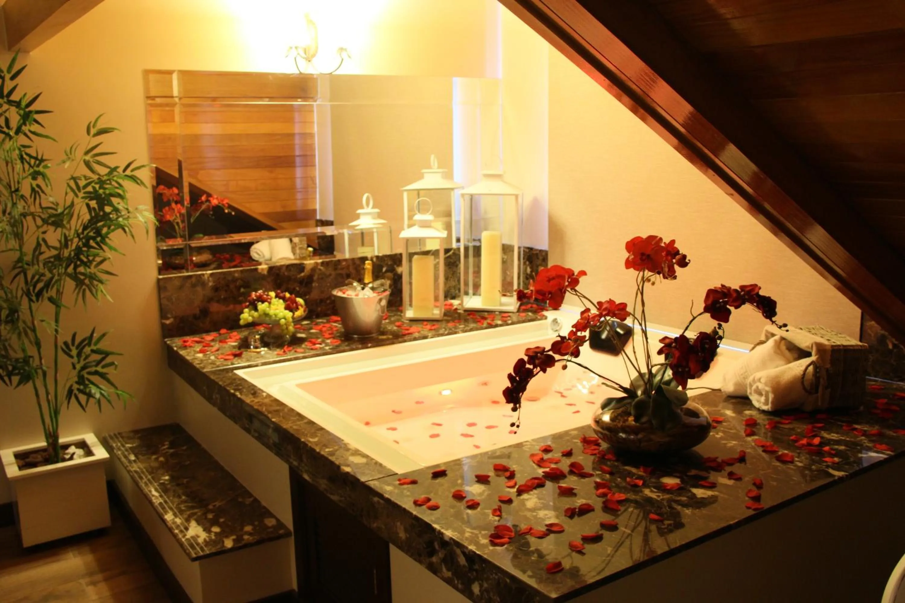 Hot Tub in Hotel Vivenda dos Sonhos