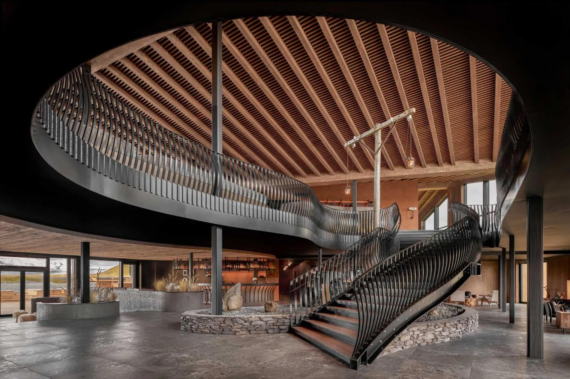 Lobby or reception in Hótel Jökulsárlón - Glacier Lagoon Hotel