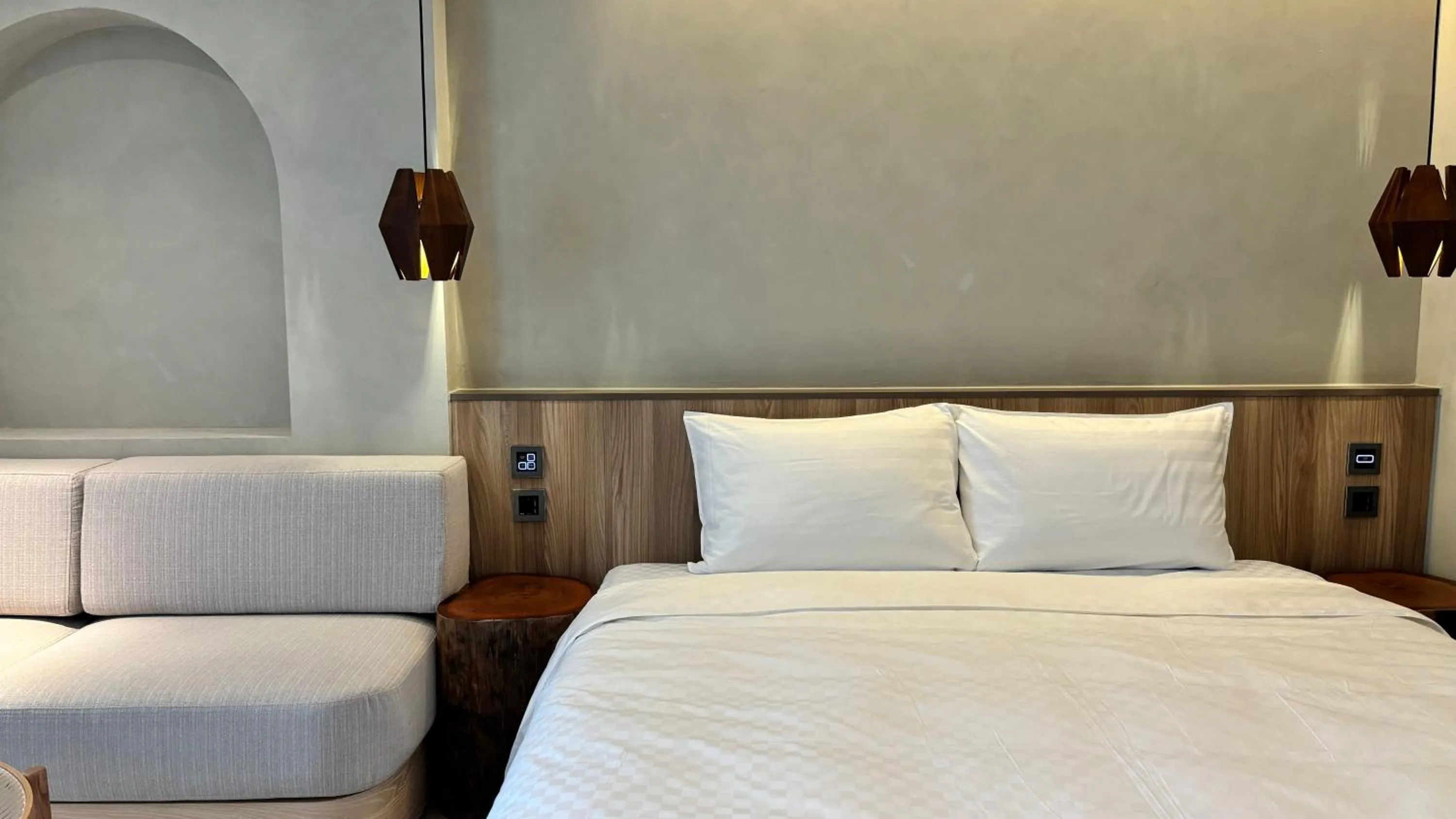 Bed in Hotel Initial-Tainan