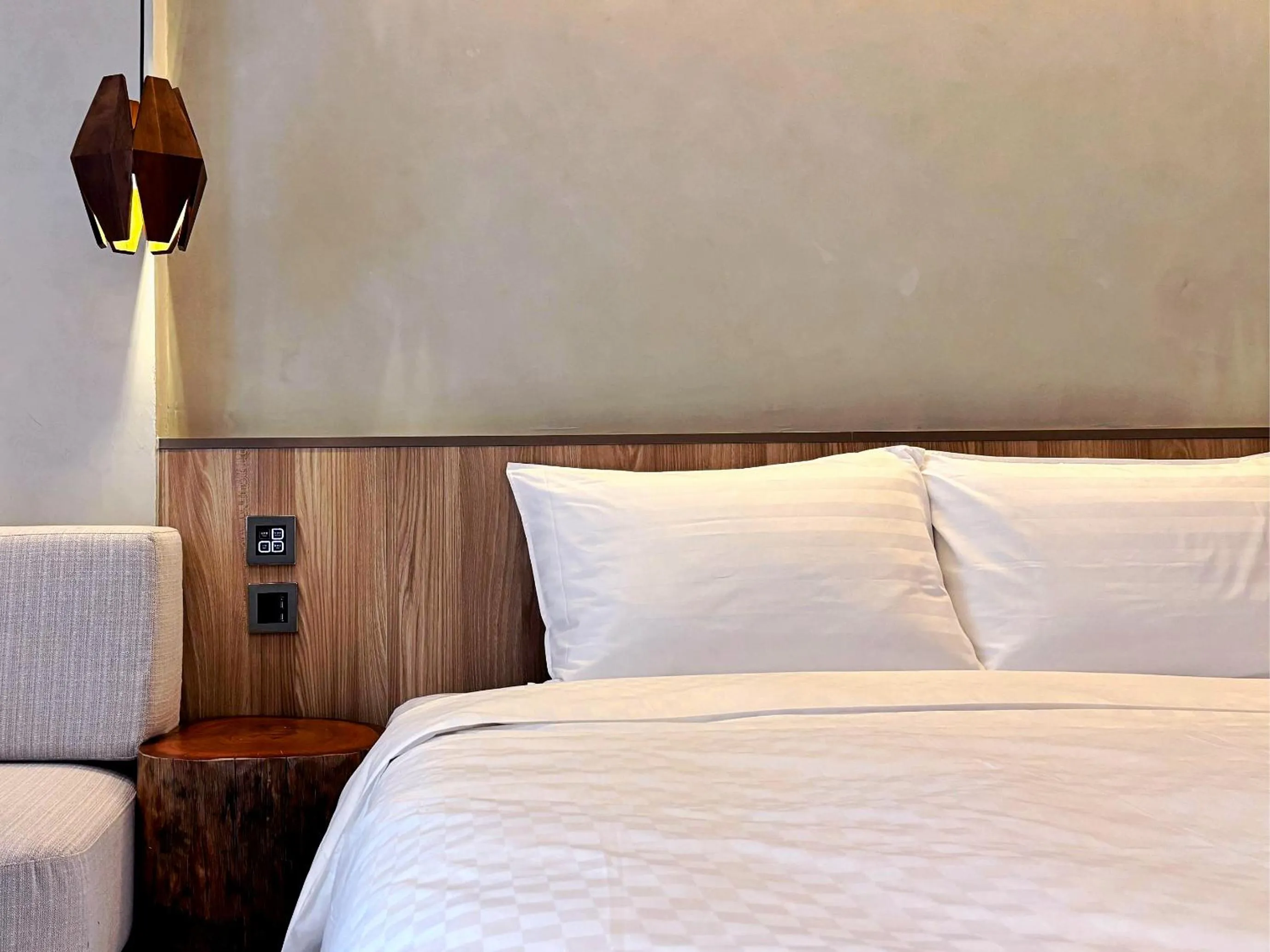 Bed in Hotel Initial-Tainan