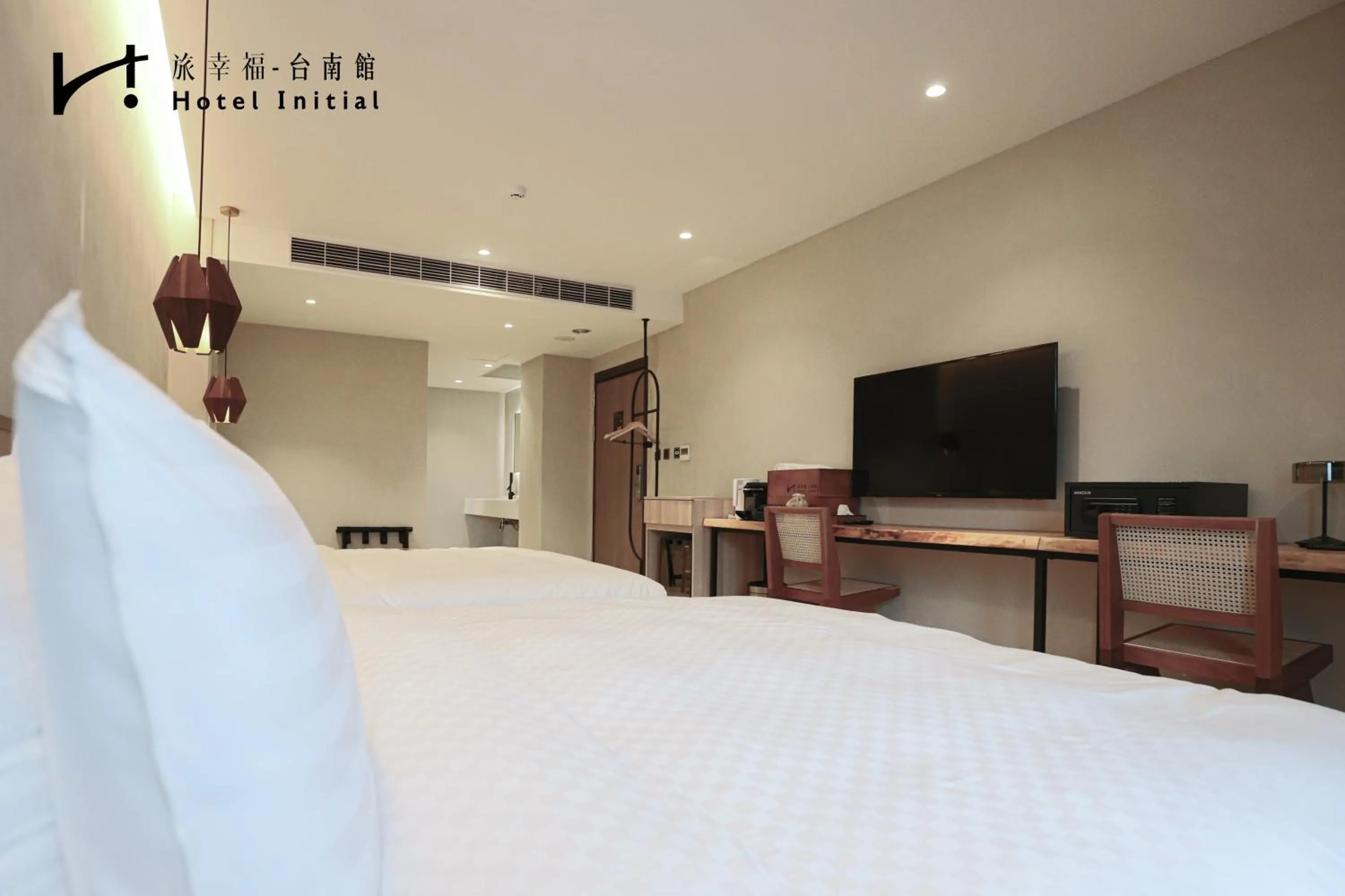 Bed in Hotel Initial-Tainan