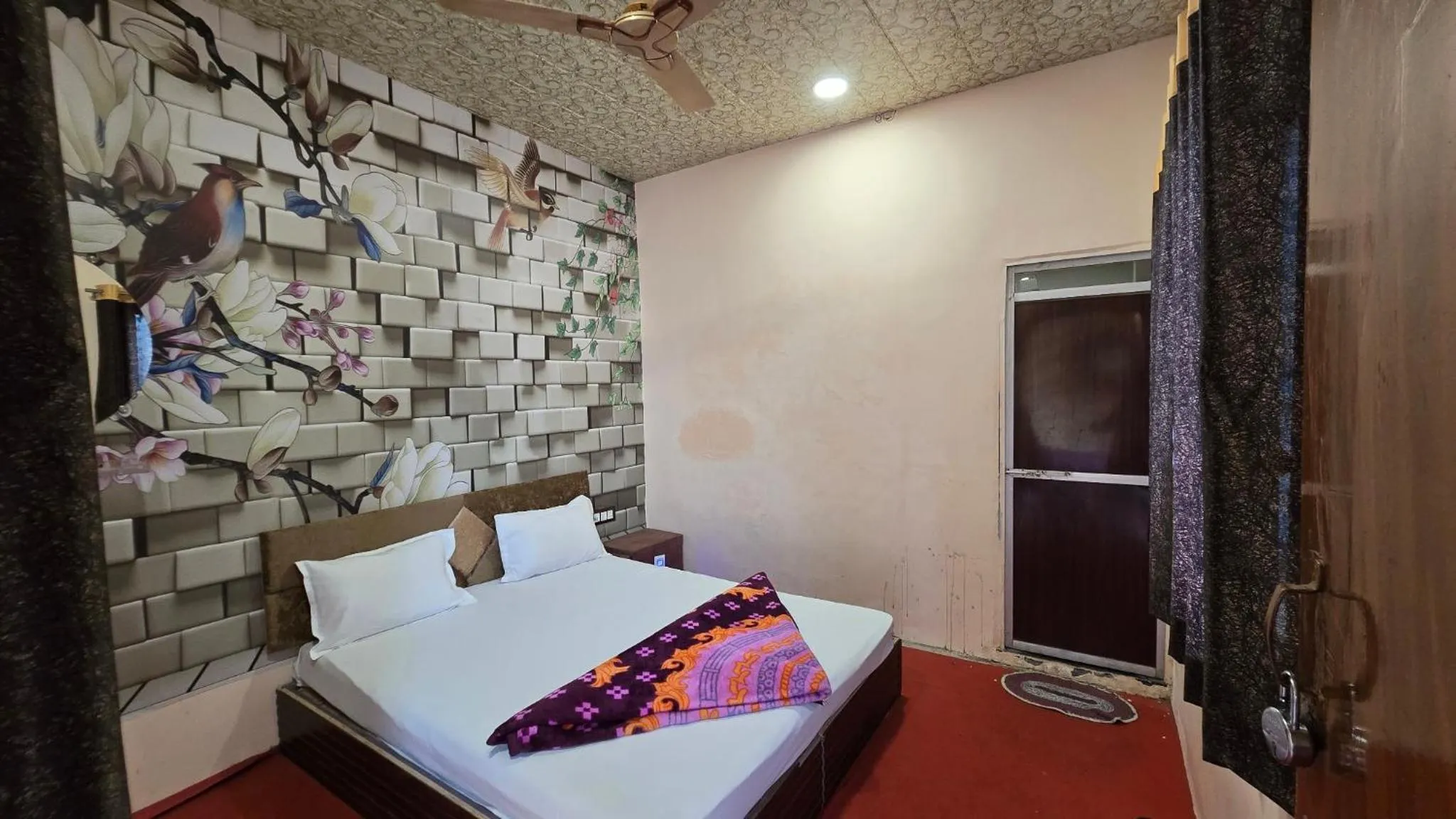 Bed in HOTEL MAHESHWARI GREEN's