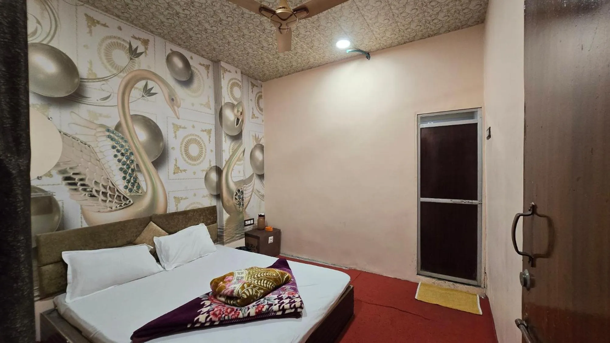 Bed in HOTEL MAHESHWARI GREEN's