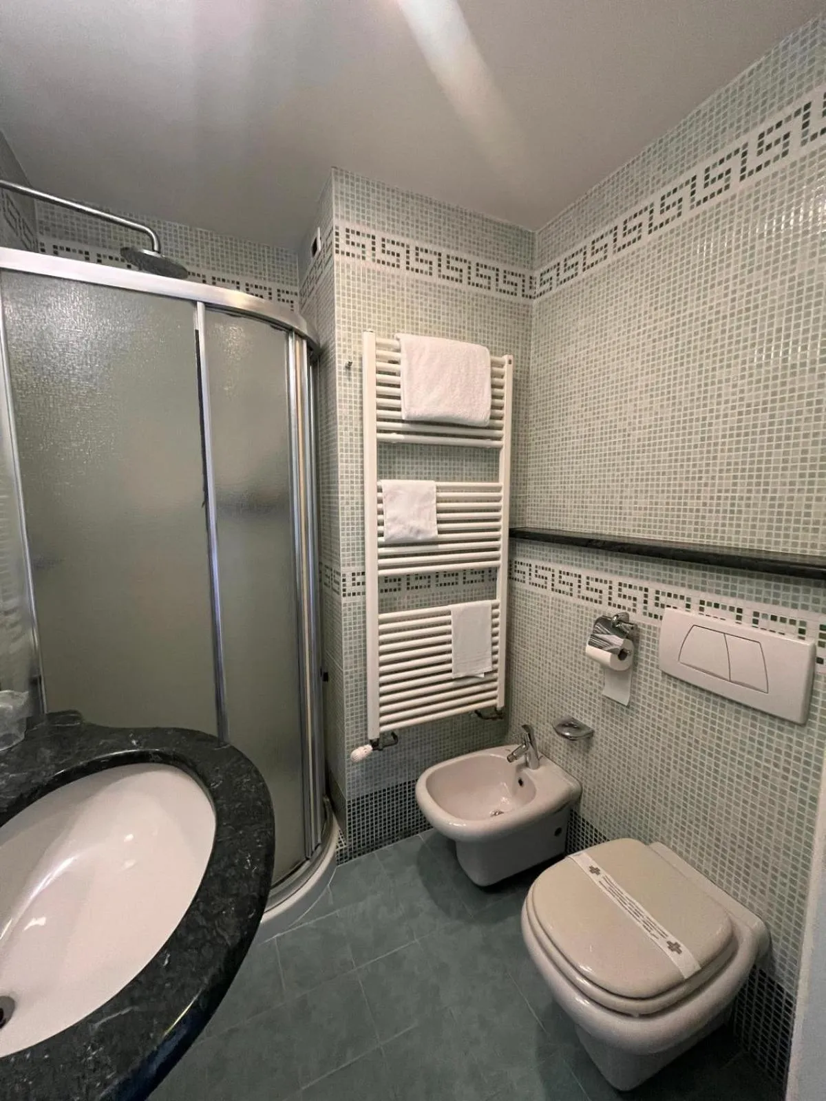 Shower in HOTEL LUDOVICO ARIOSTO