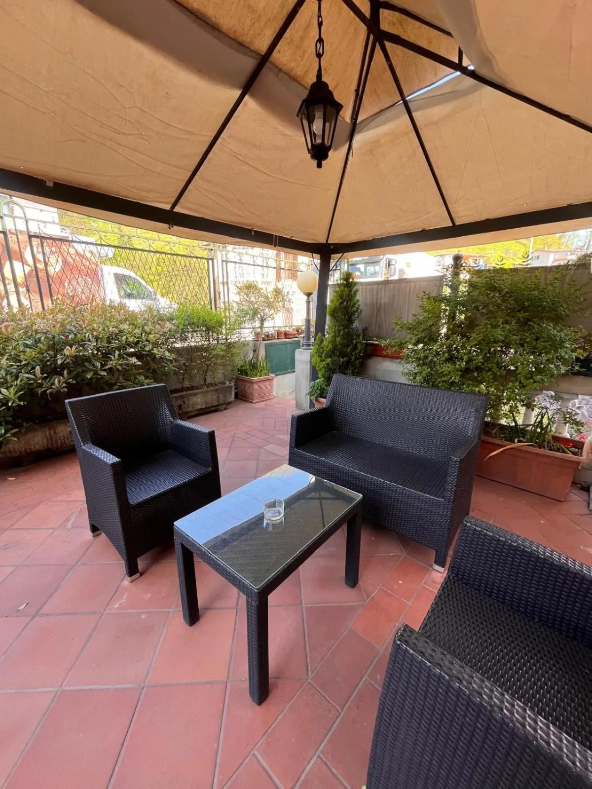 Patio in HOTEL LUDOVICO ARIOSTO