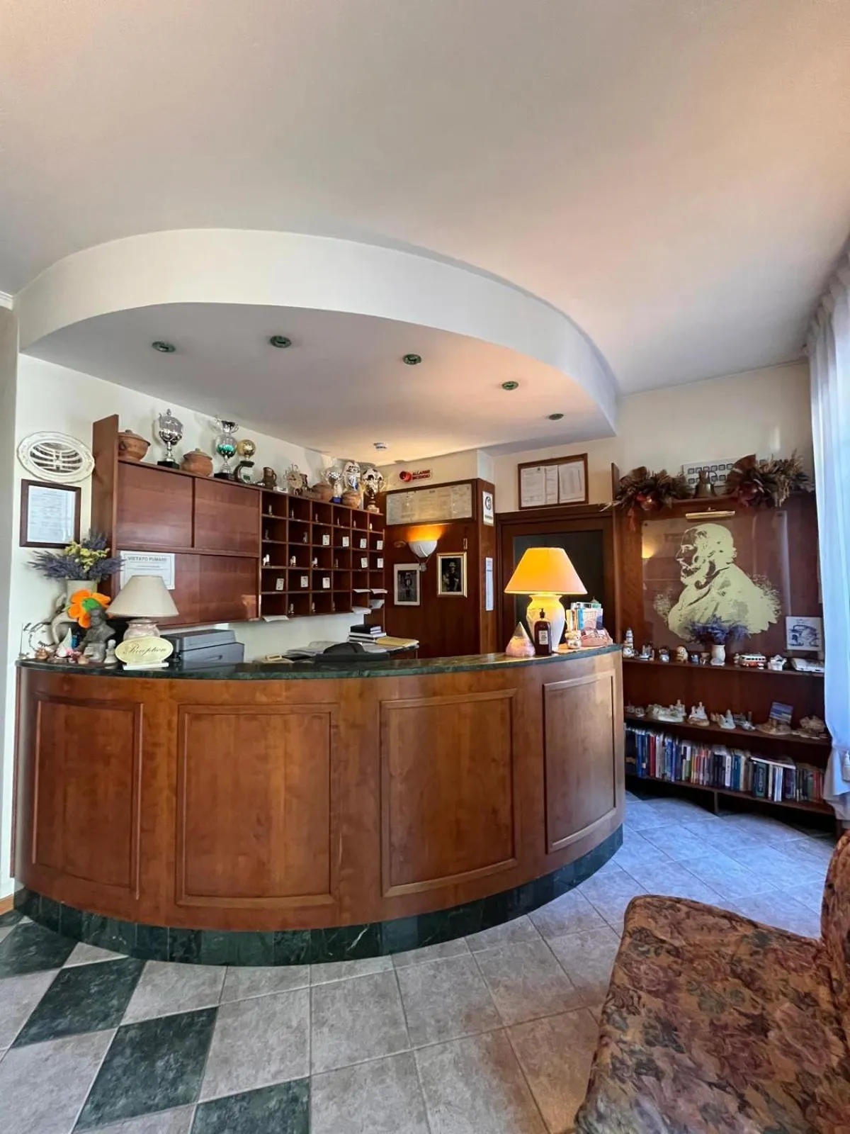 Living room in HOTEL LUDOVICO ARIOSTO