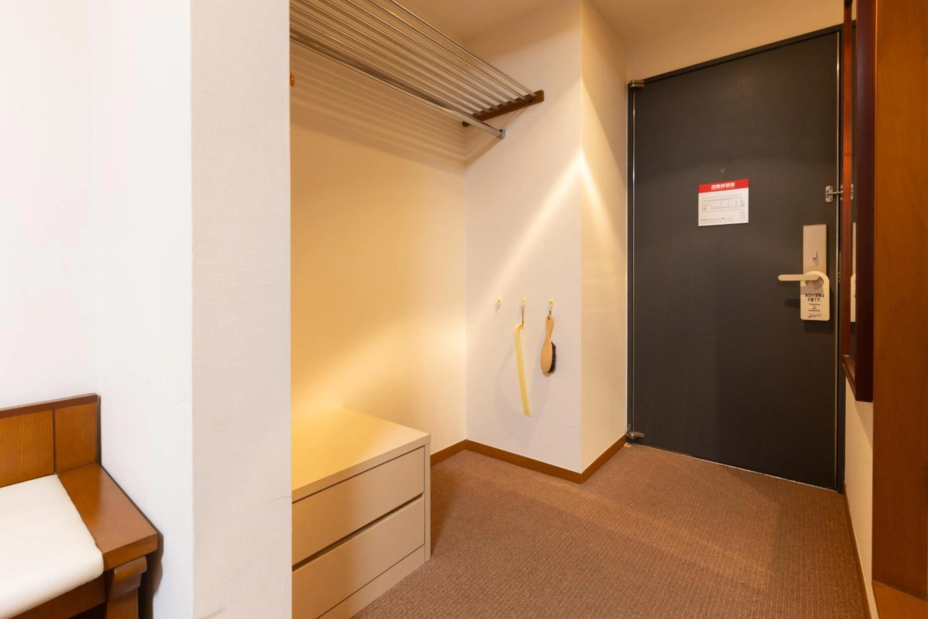 Bed in Hotel Bel Air Sendai