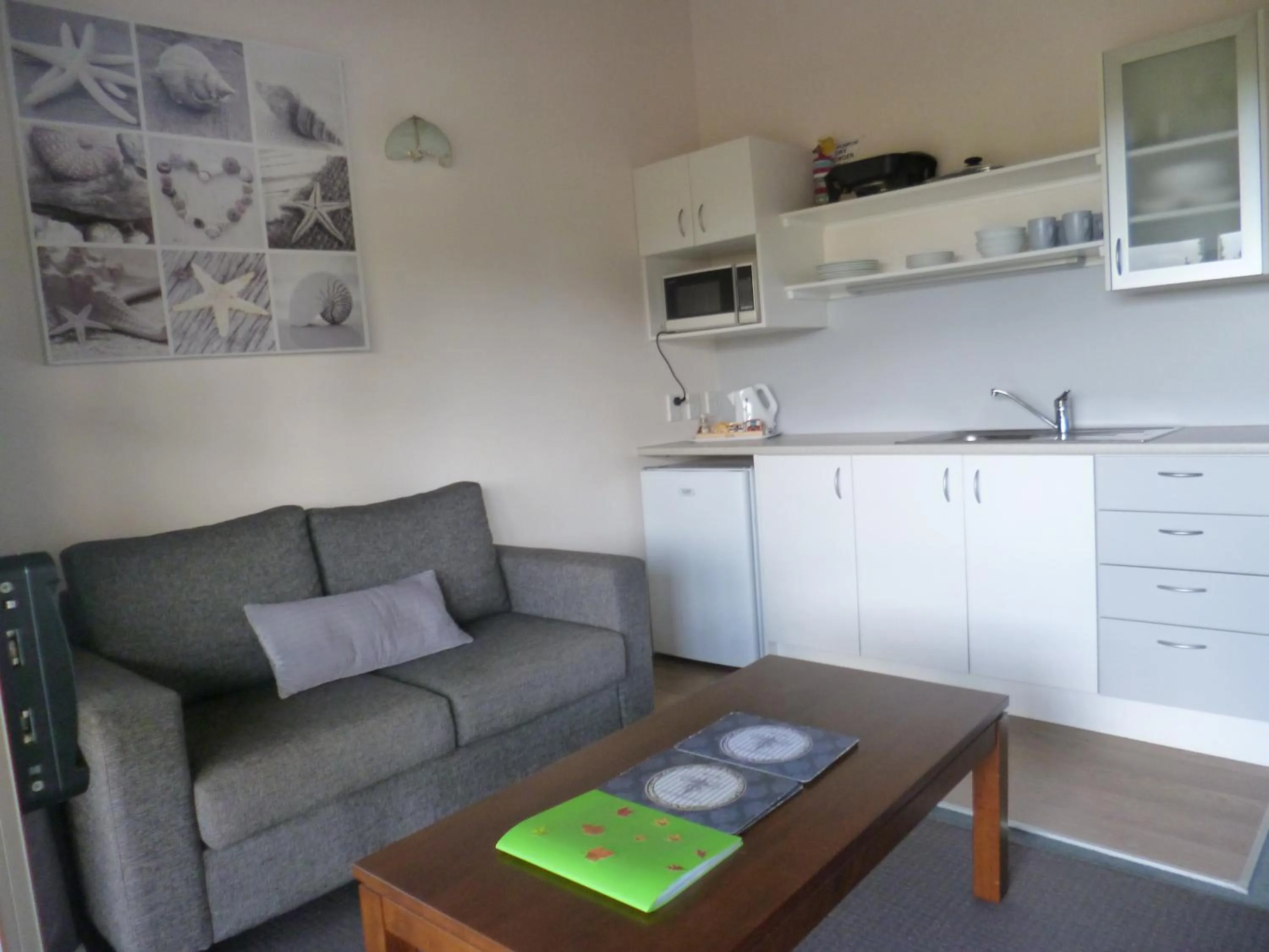 Living room in Opua Boutique Seaview Motel