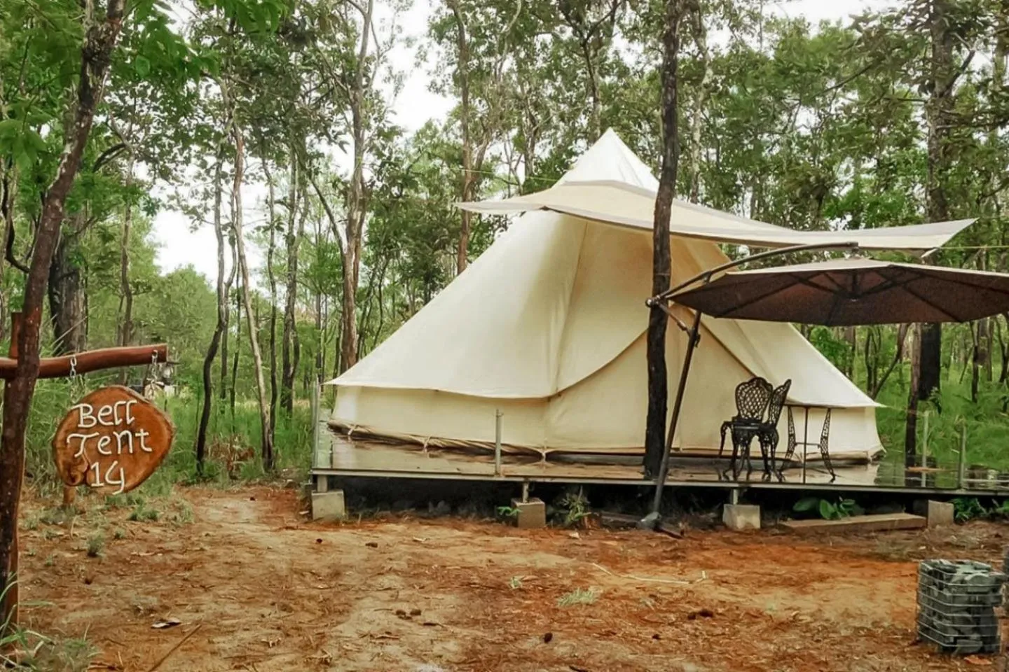 Garden in vKirirom Pine Resort