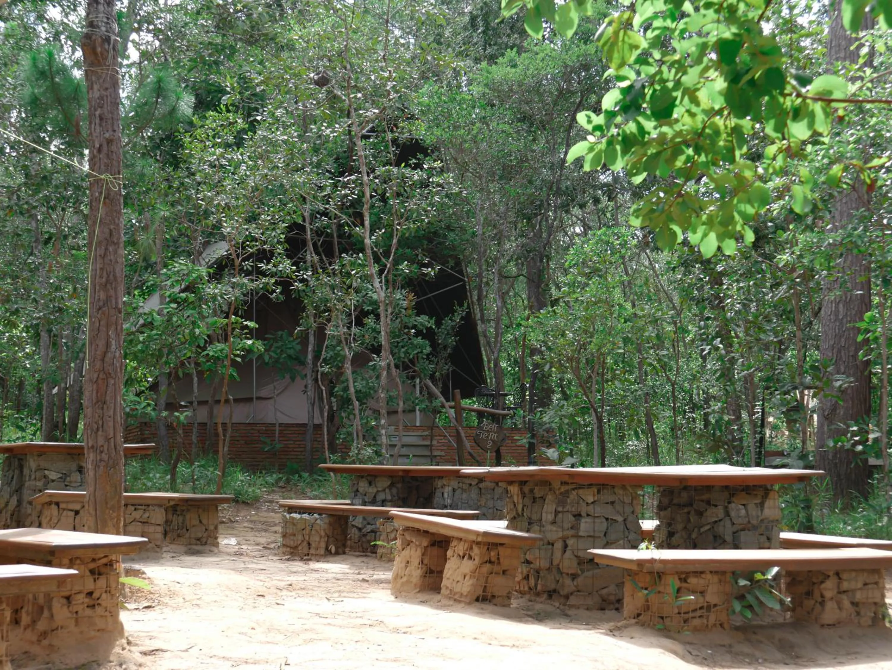 Garden in vKirirom Pine Resort