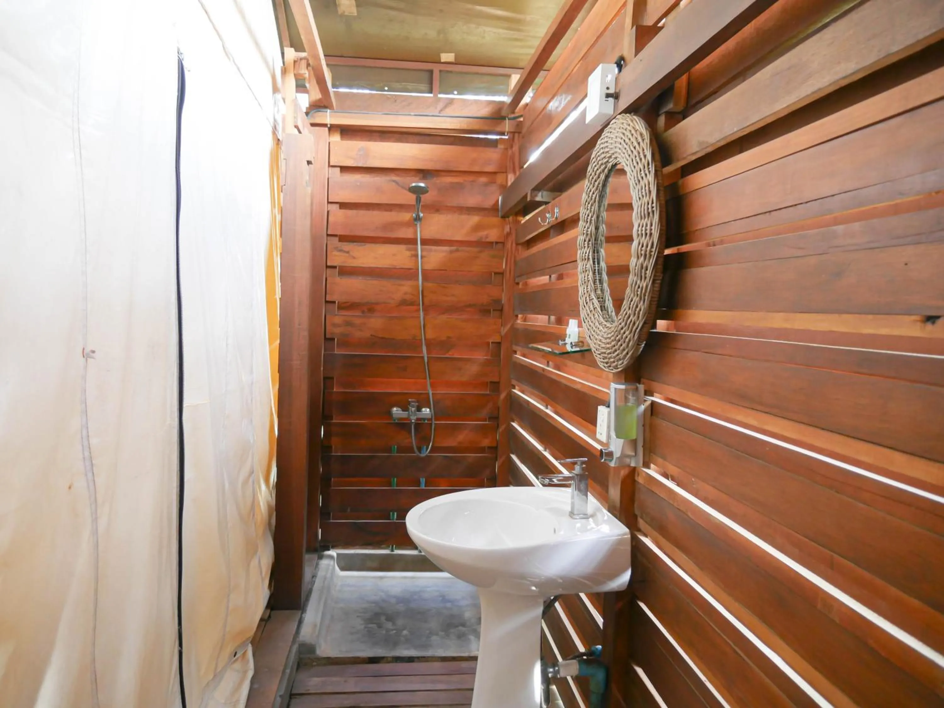 Bathroom in vKirirom Pine Resort