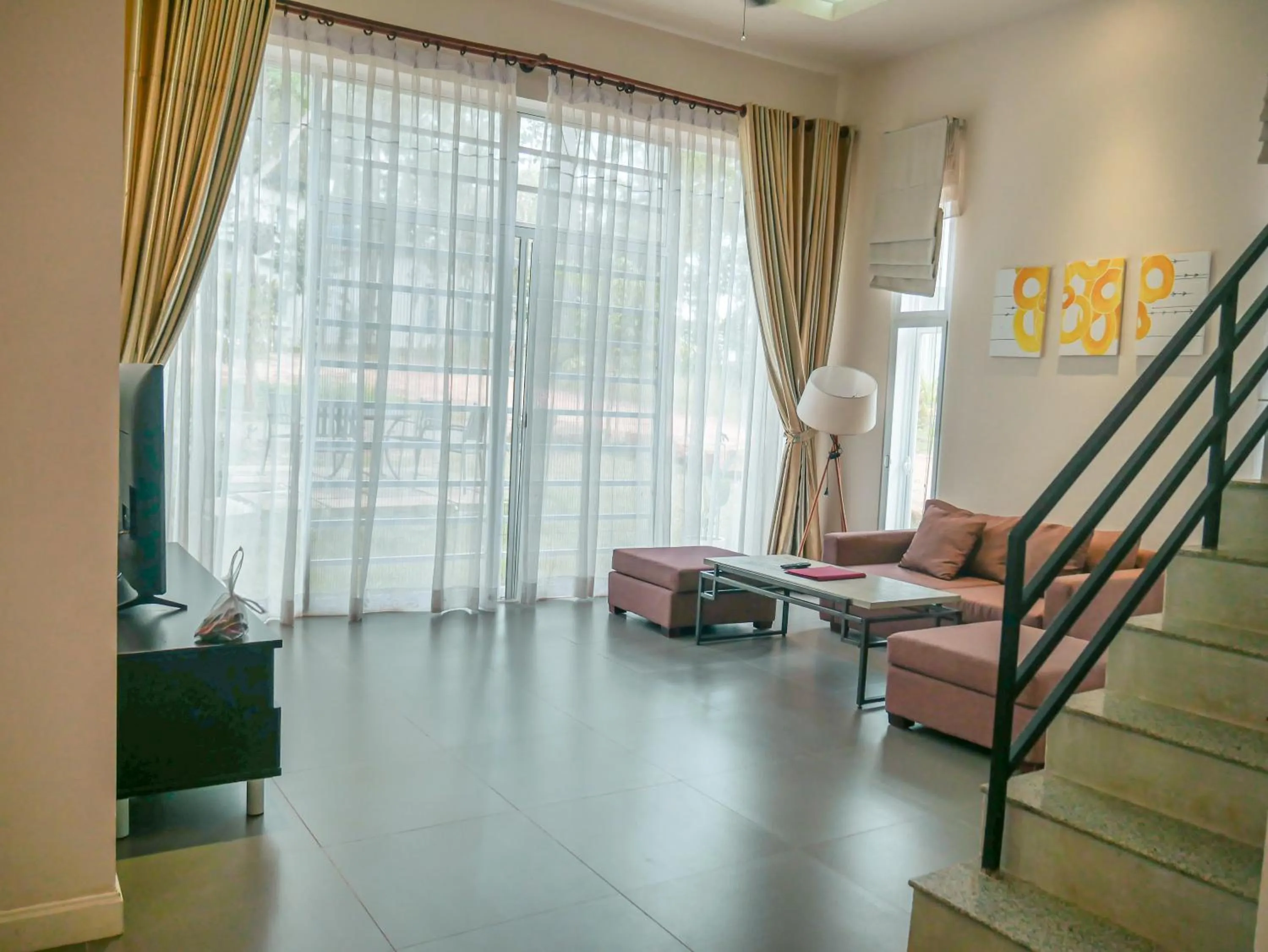 Living room in vKirirom Pine Resort