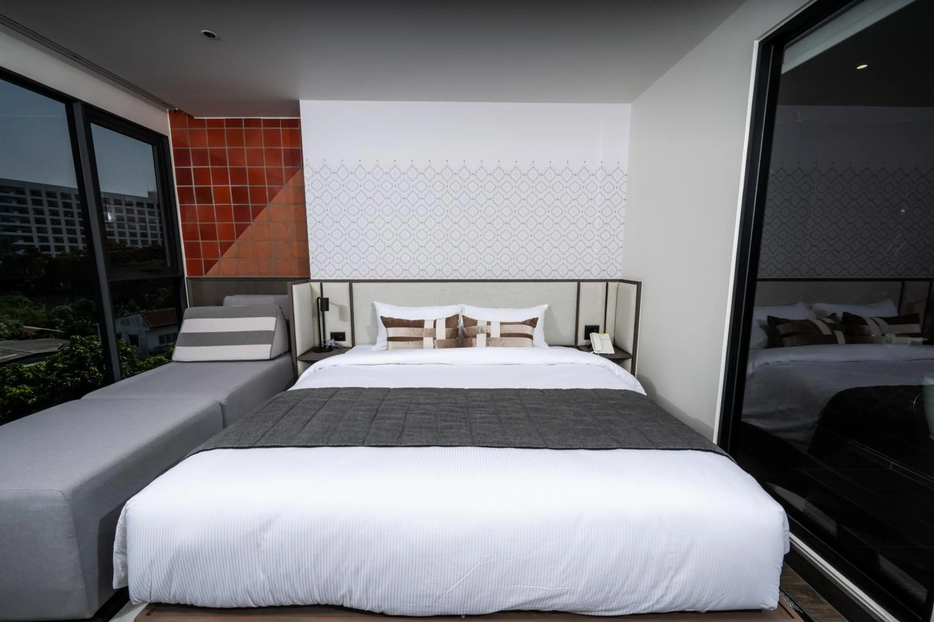 Bed in WE HOTEL RIVERFRONT