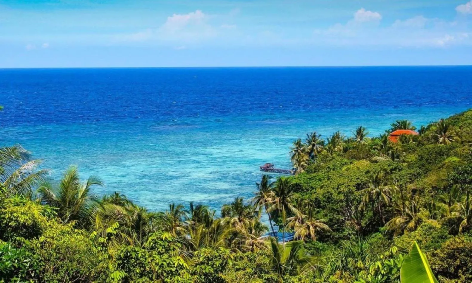 Sea view in Breve Azurine Lagoon Resort
