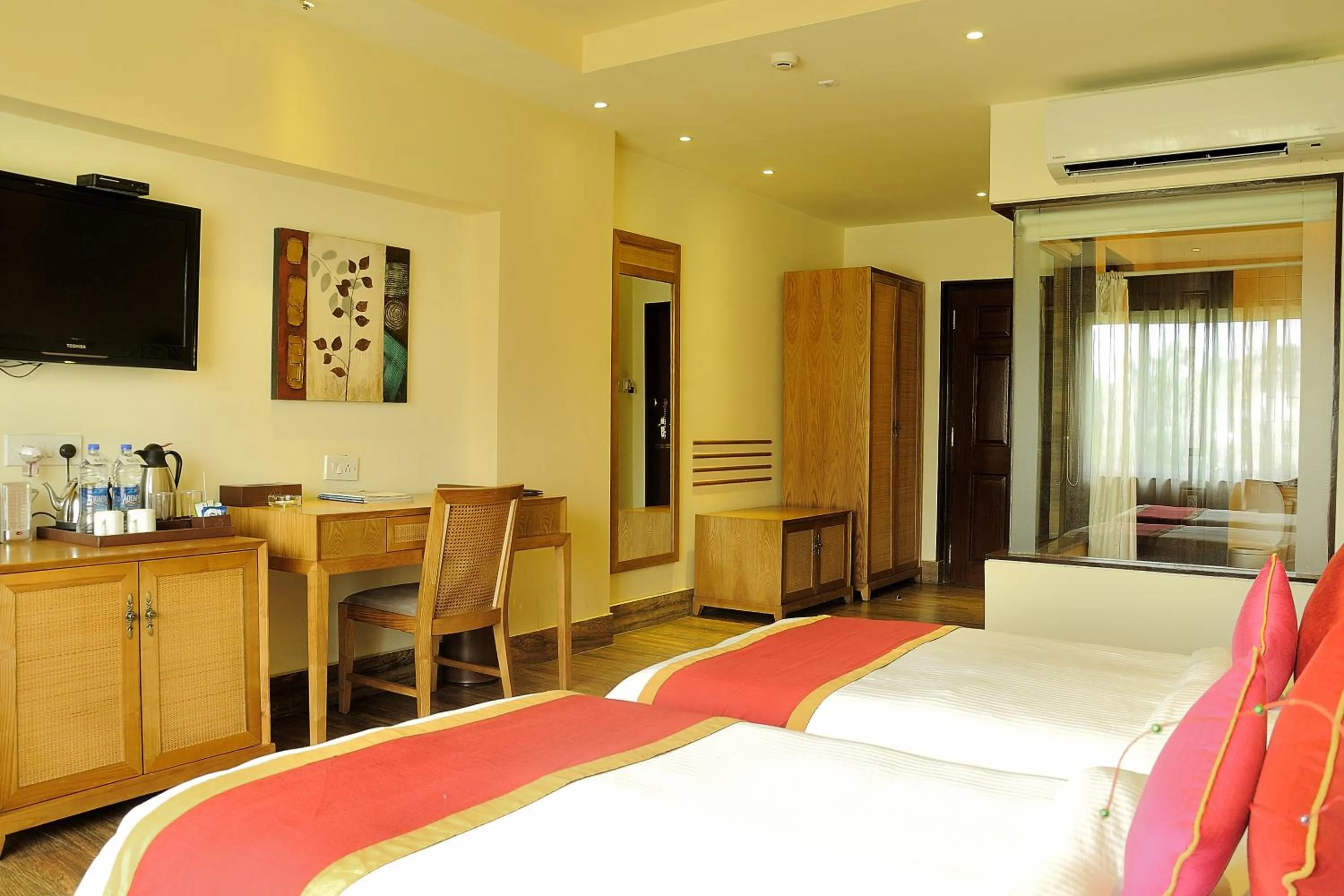 Bedroom, Bed in Country Roads