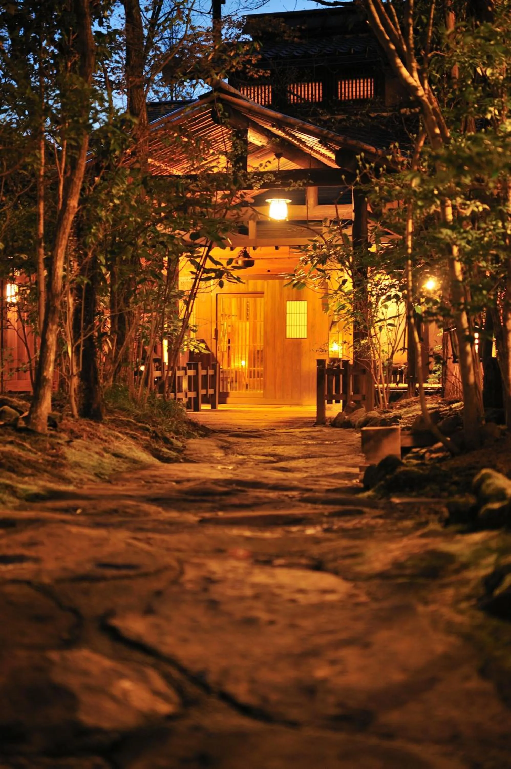 Facade/entrance in Kurokawa Onsen Oyado Noshiyu