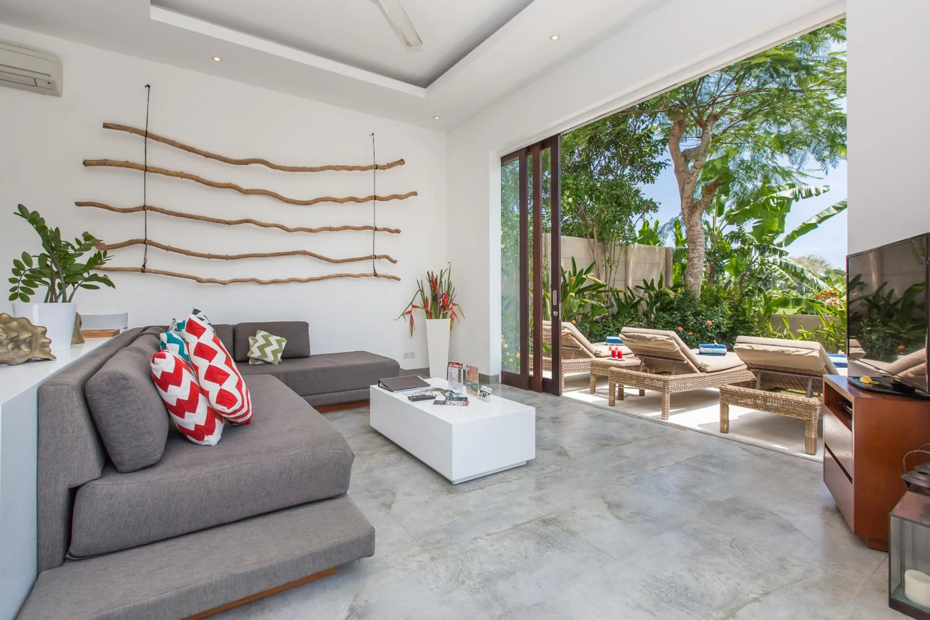 Living room in Gajah Villas Bali by Nagisa Bali