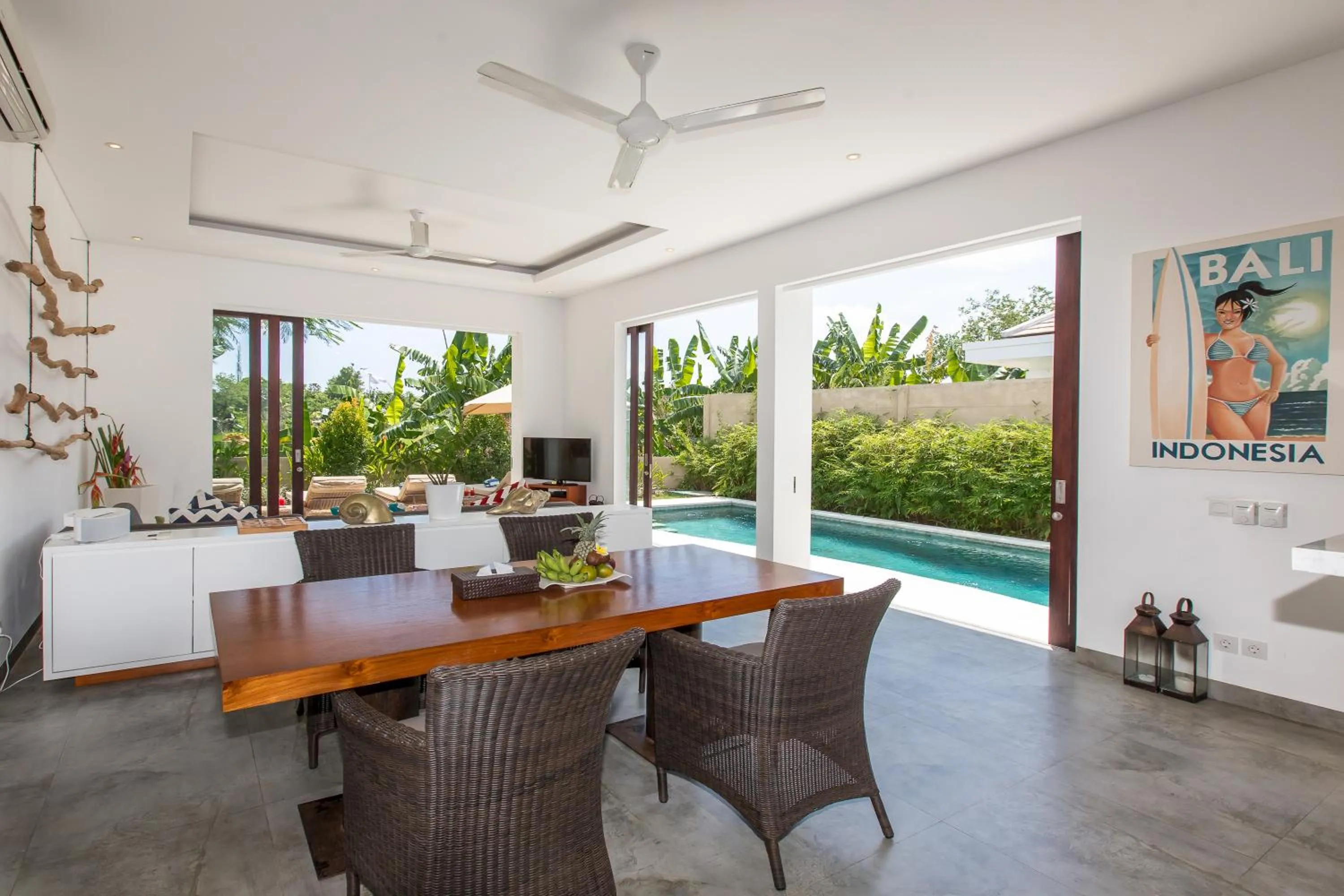 Dining area in Gajah Villas Bali by Nagisa Bali