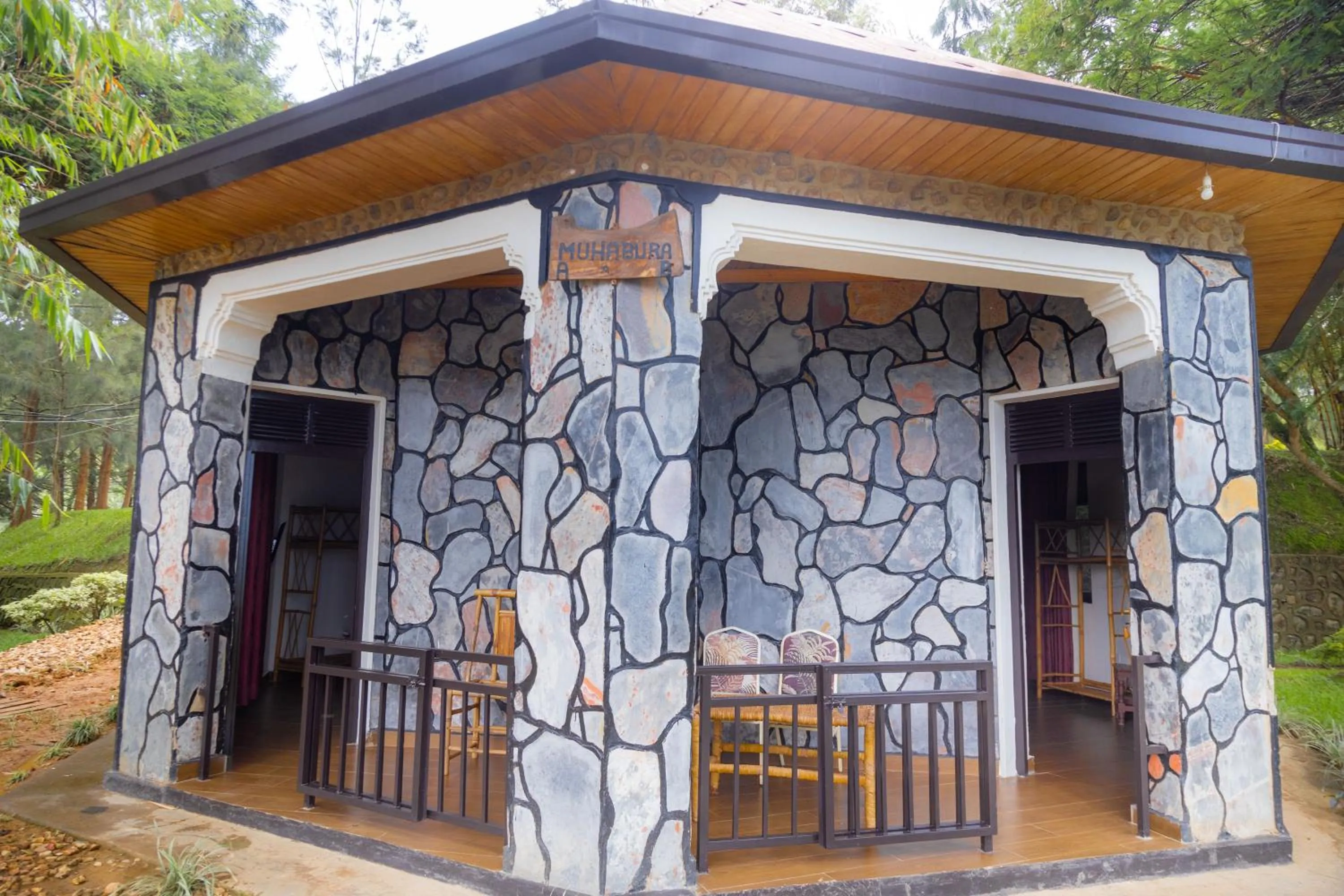 Property building in Ruhondo Beach Resort