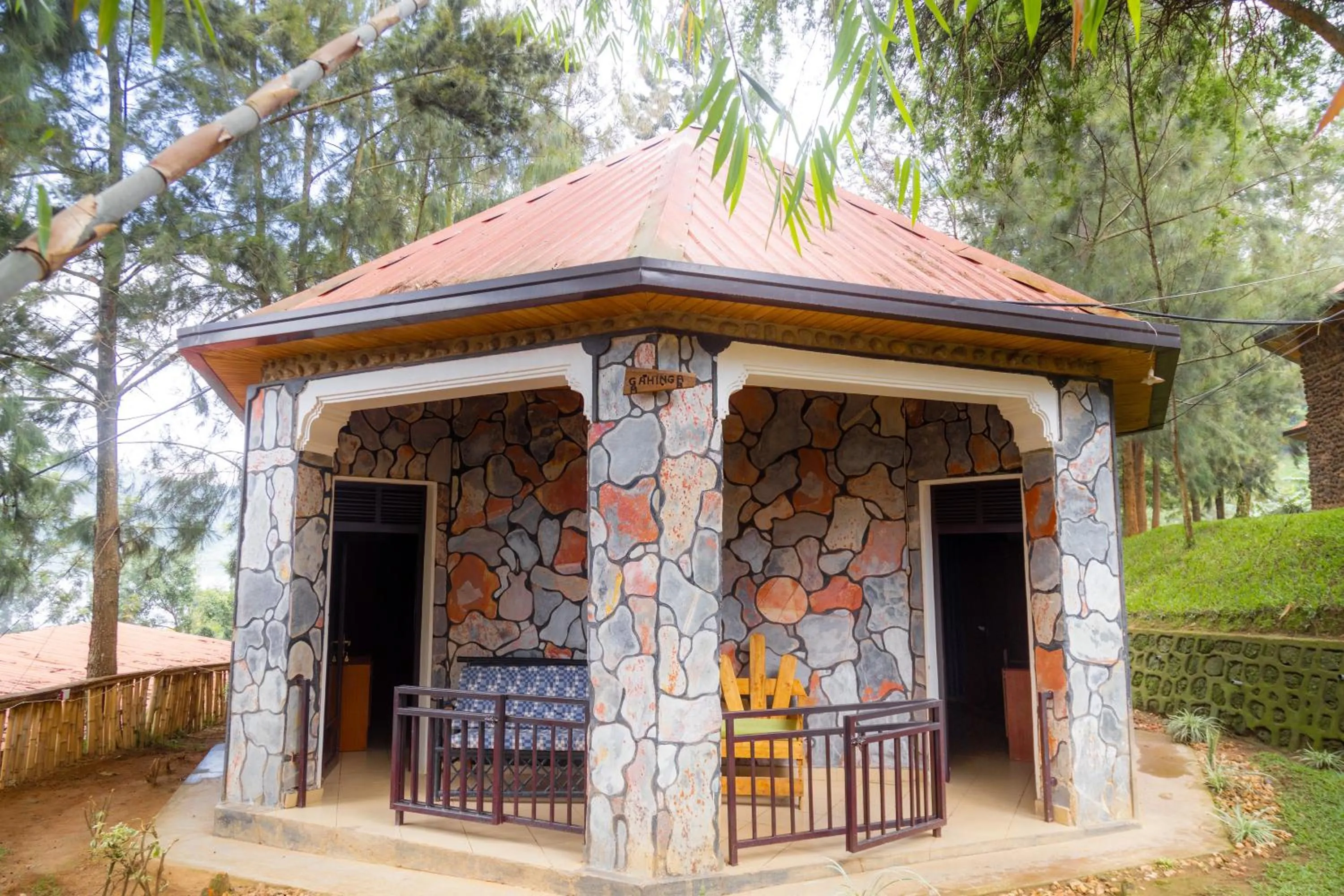 Property building in Ruhondo Beach Resort