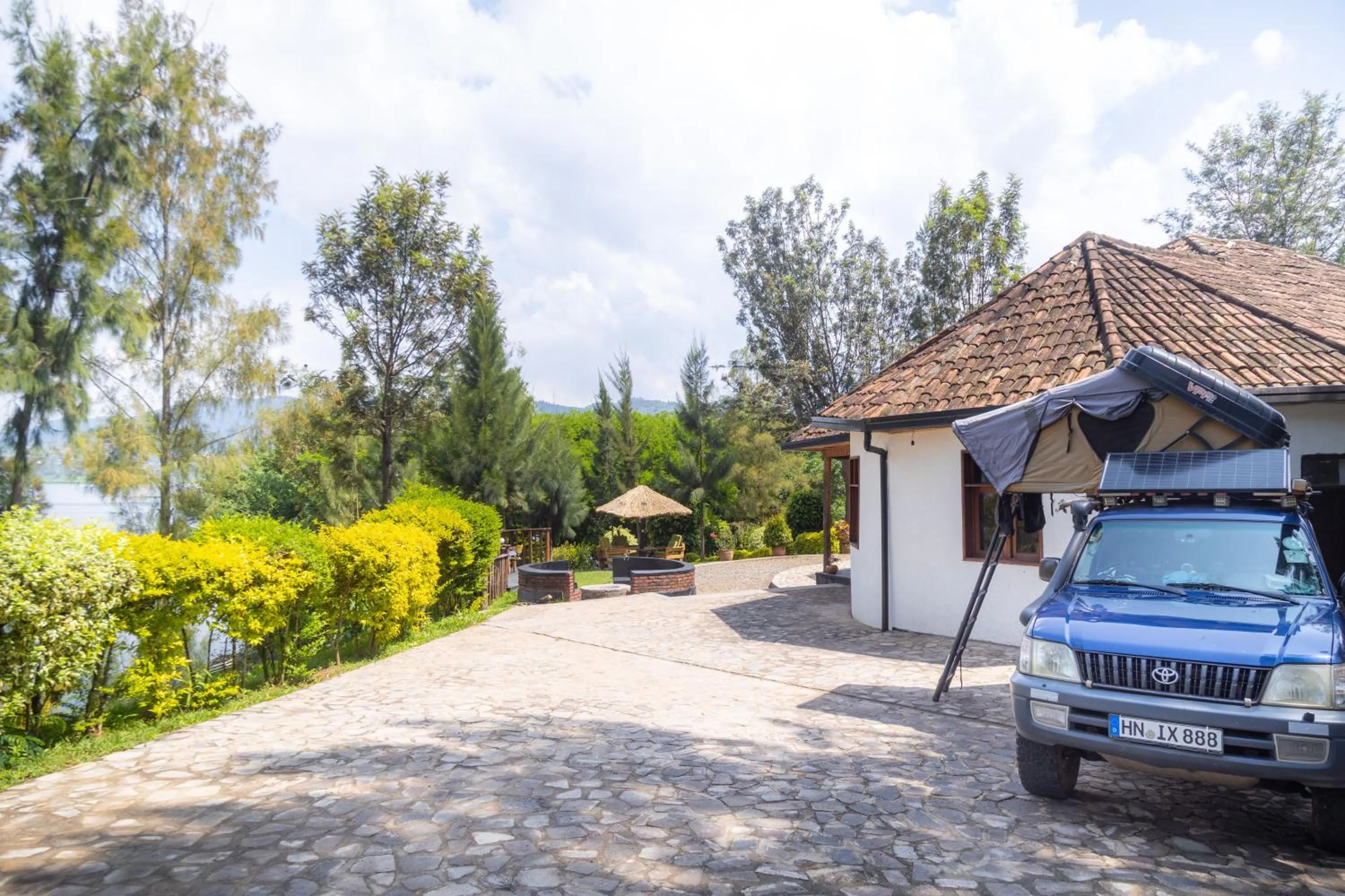 Property building in Ruhondo Beach Resort