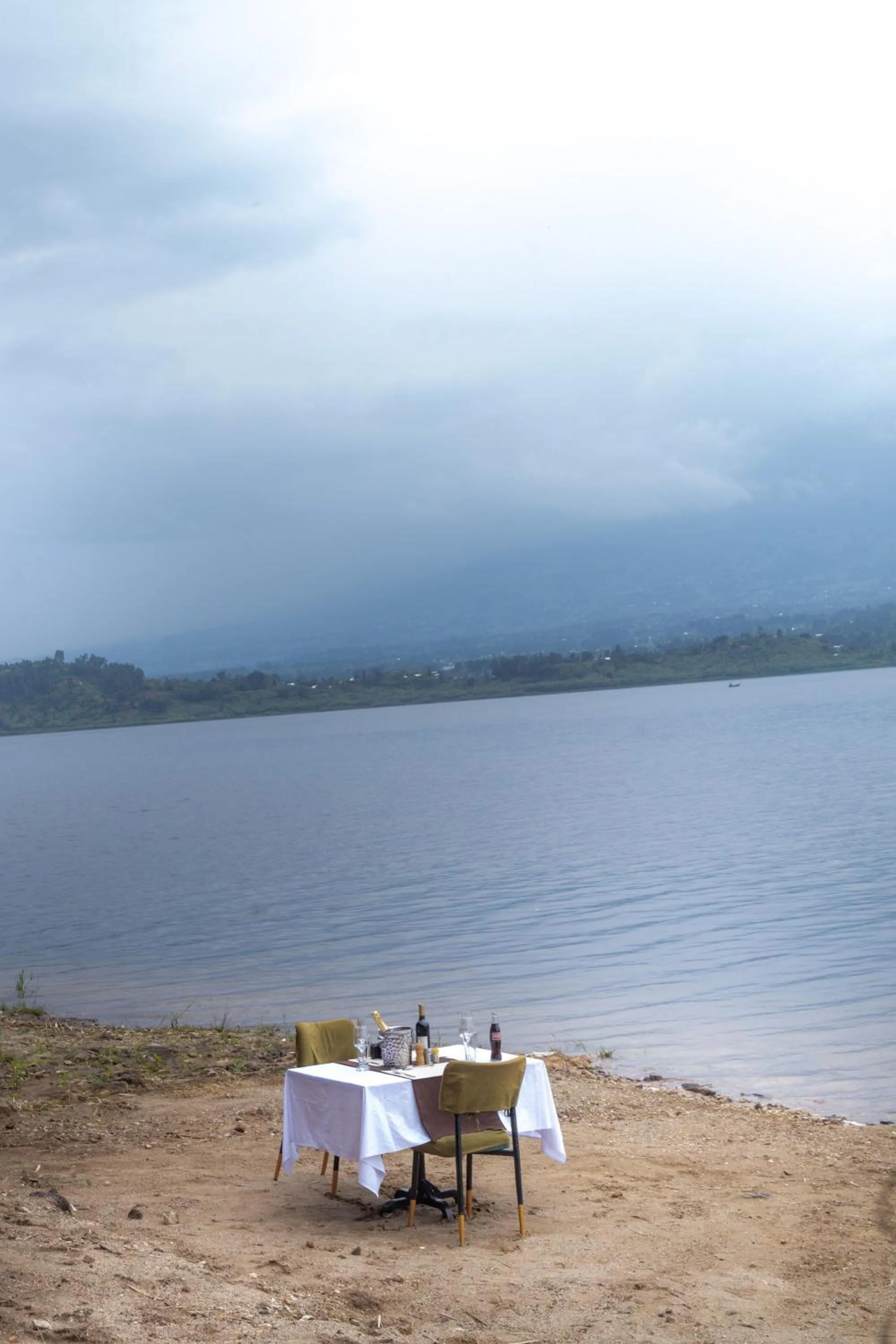 Lake view in Ruhondo Beach Resort