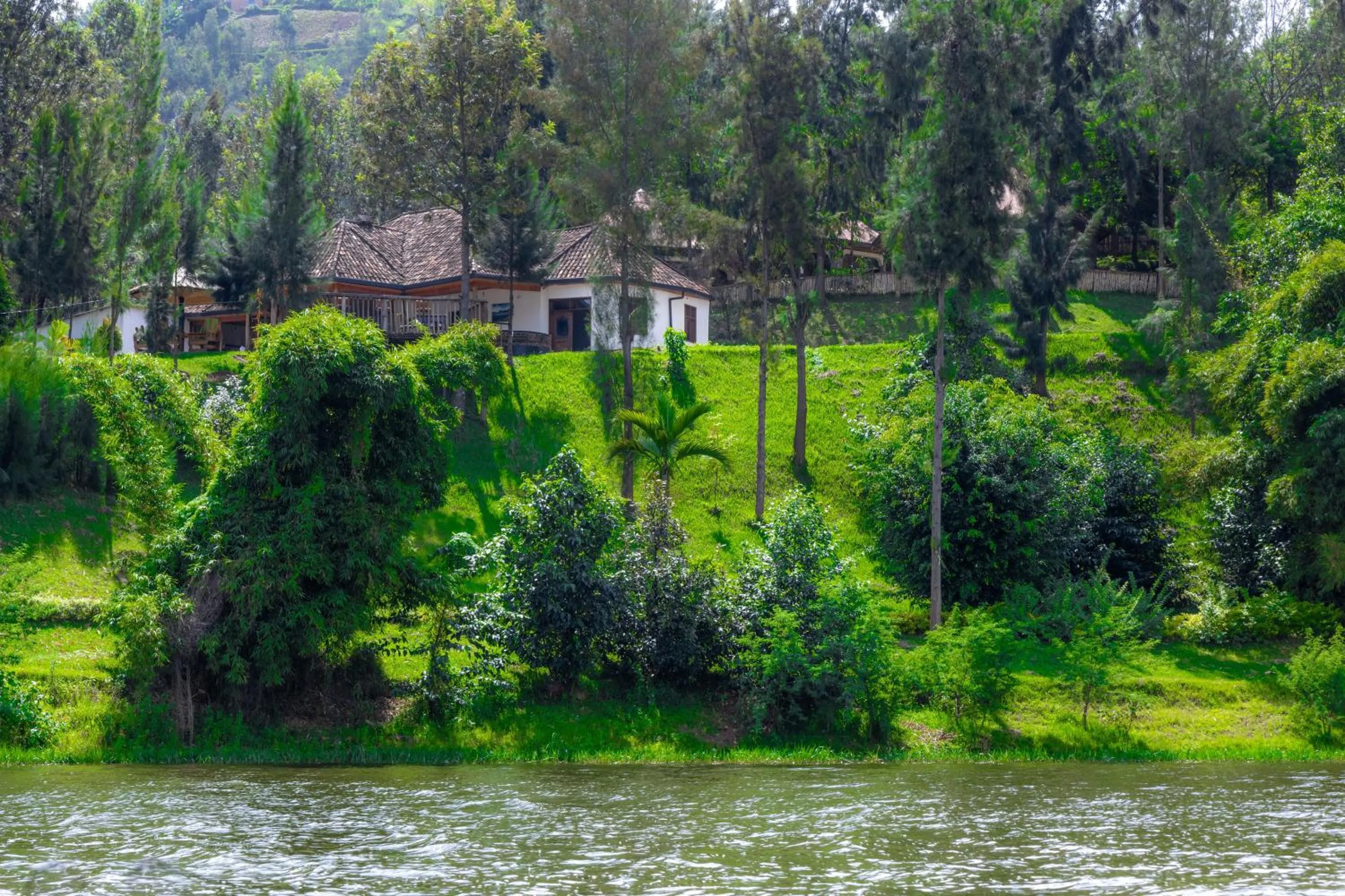 Property building in Ruhondo Beach Resort