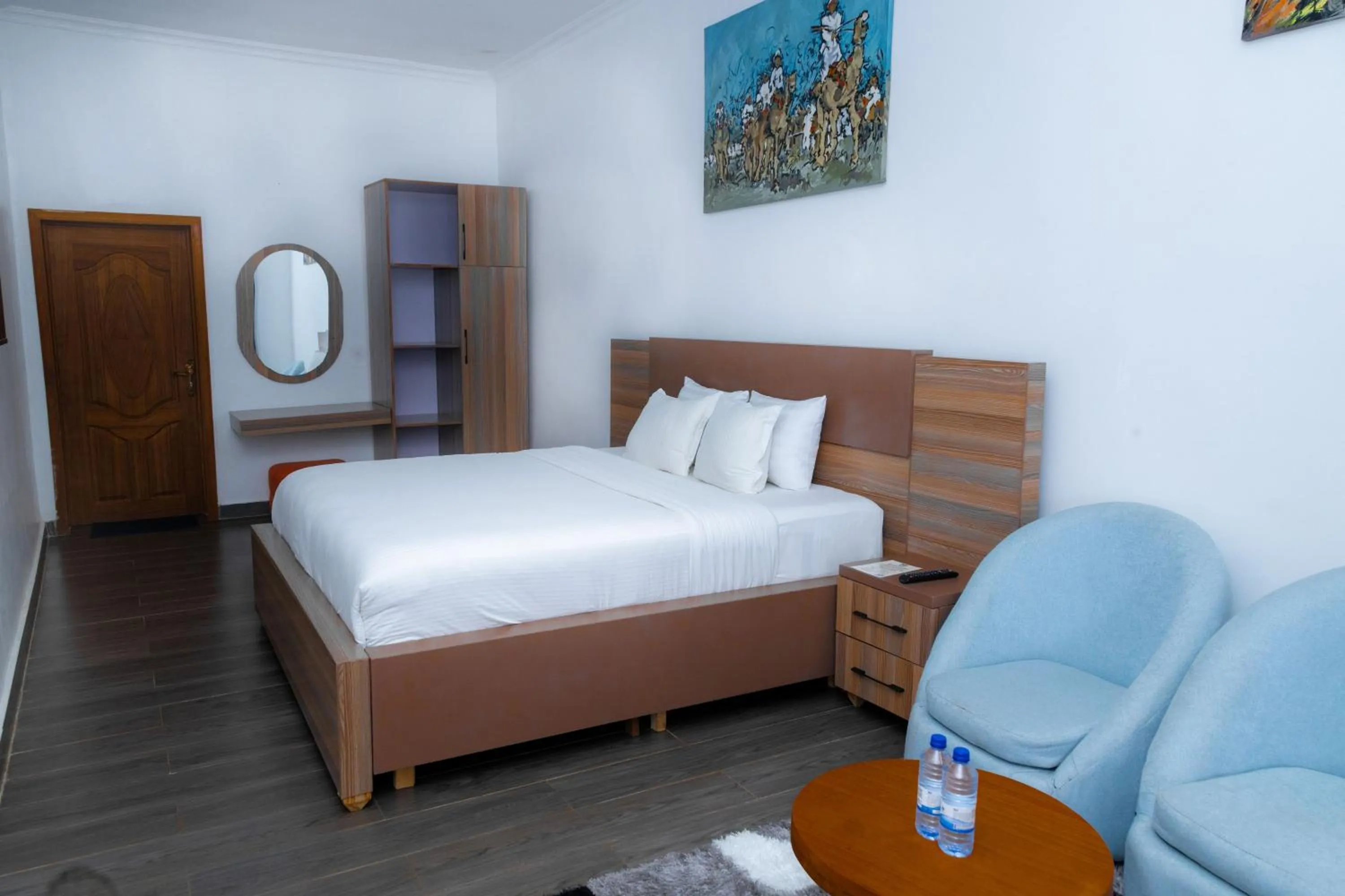 Bed in Ruhondo Beach Resort