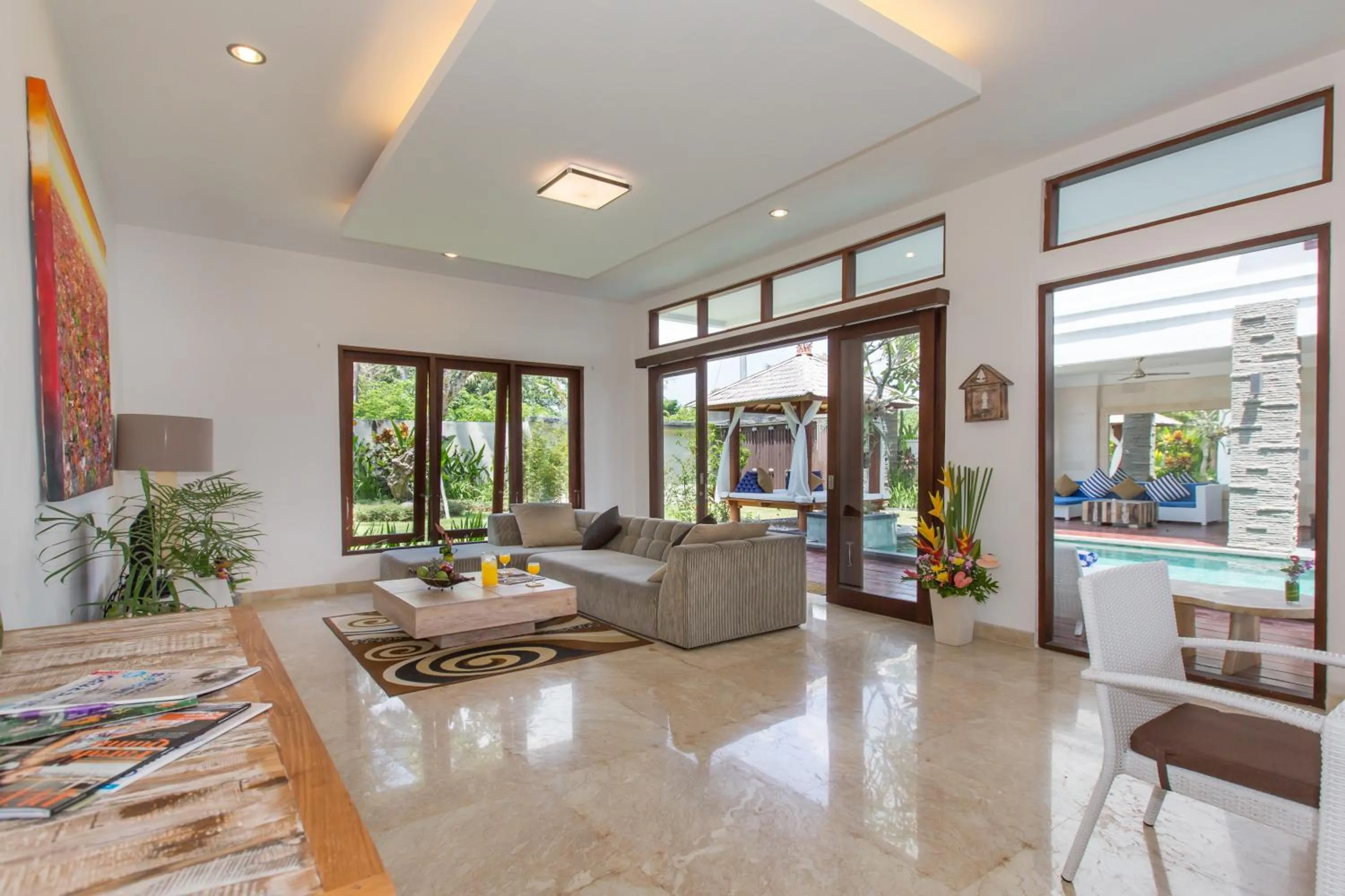 Living room in Villa Club Corner Residence by Nagisa Bali